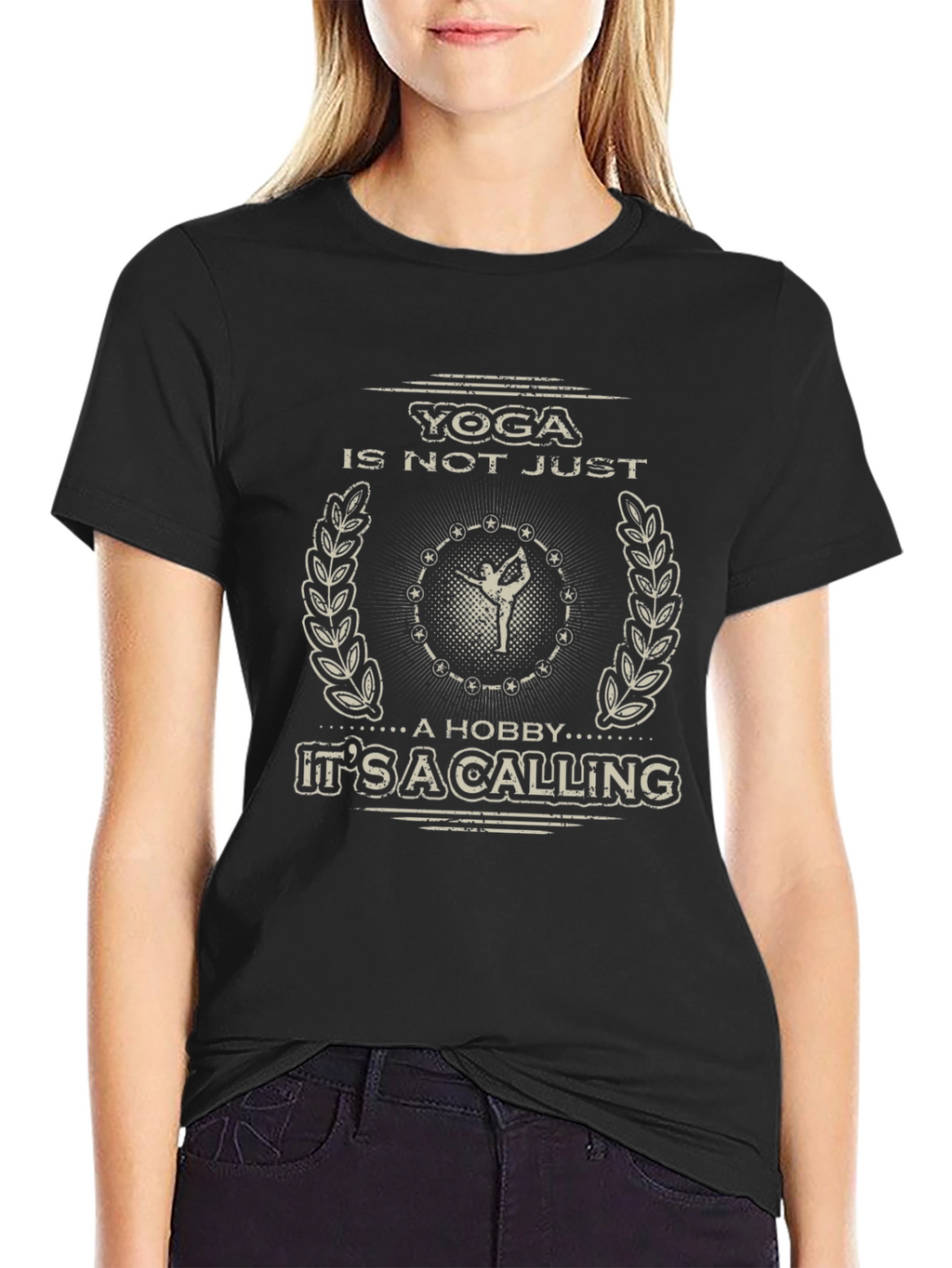Yoga Is A Calling Graphic T-Shirt