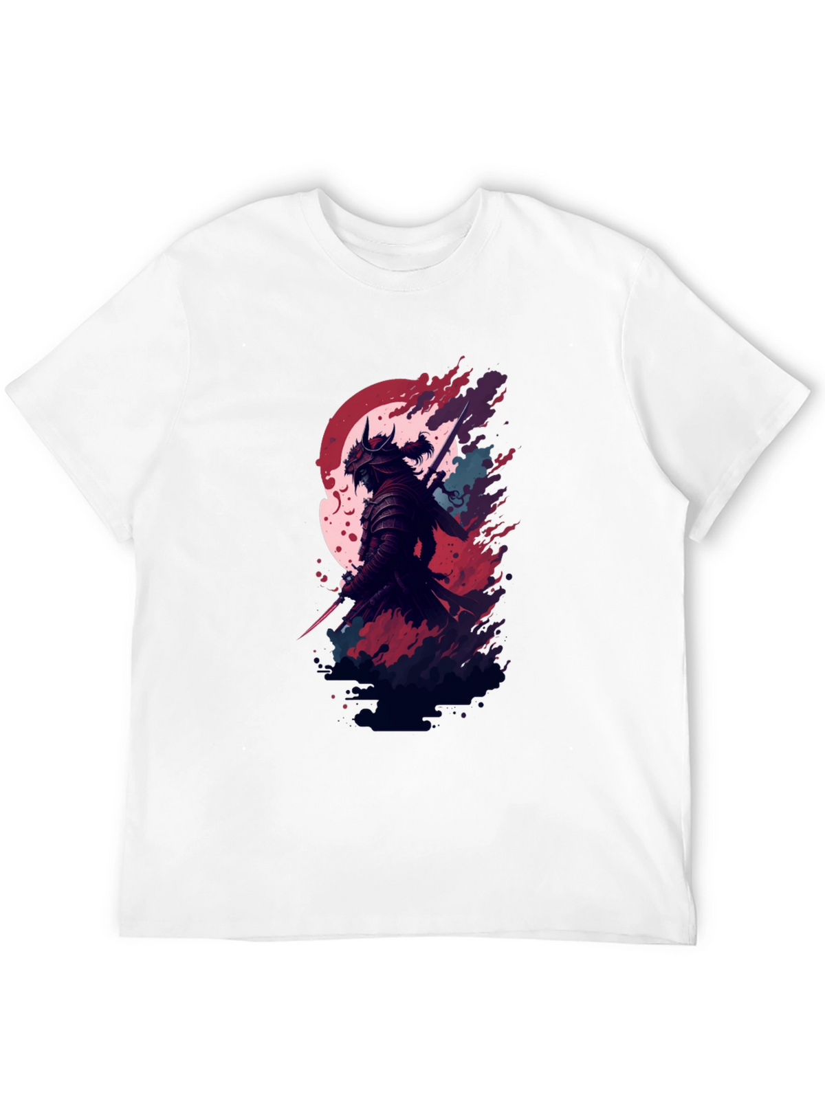 Samurai Graphic Black T-Shirt
