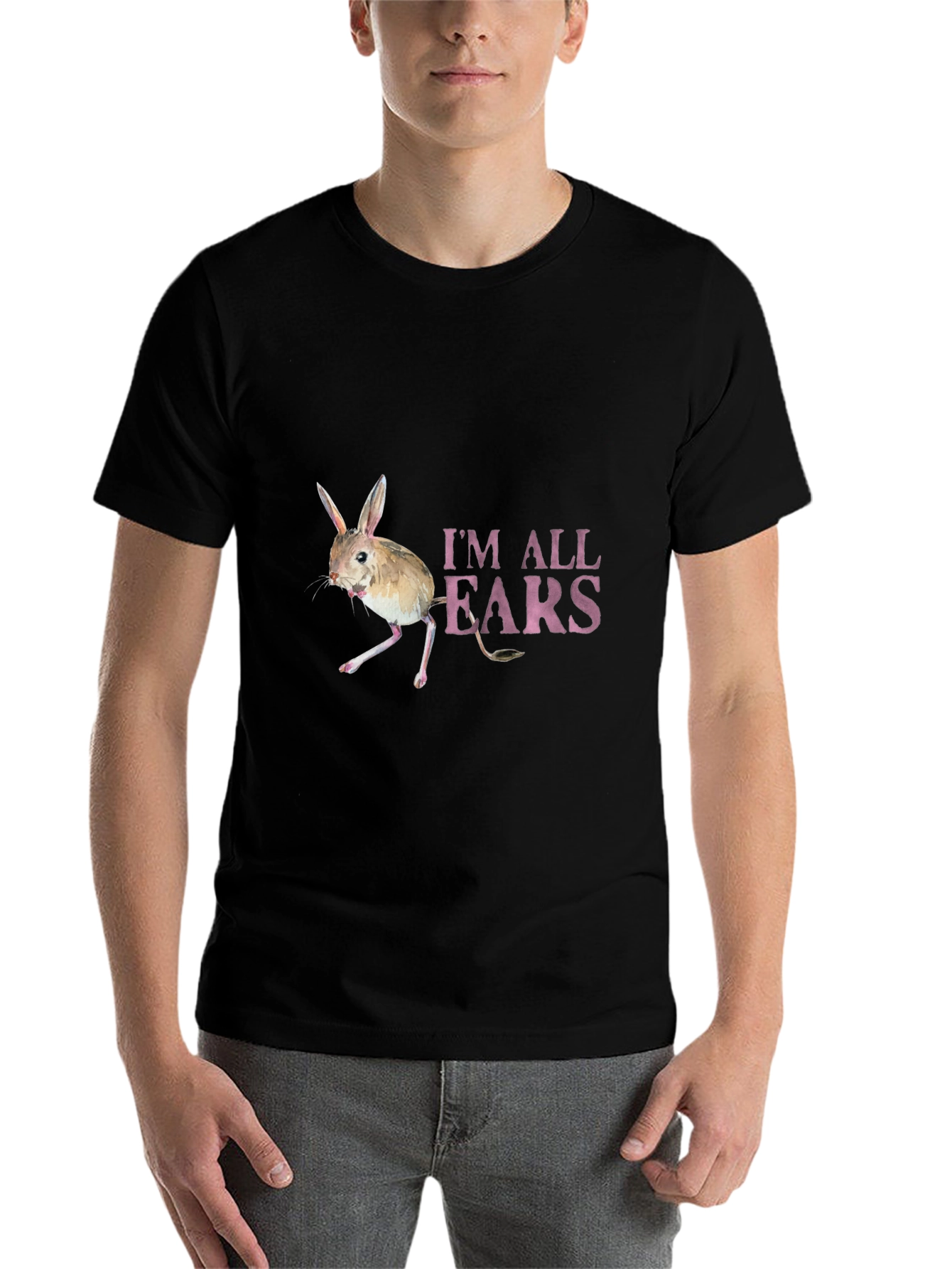 Im All Ears T-Shirt - Jerboa Graphic Tee