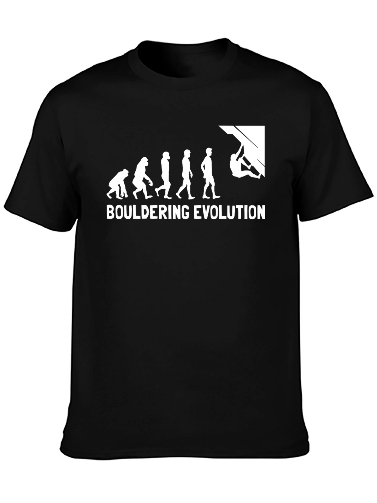Bouldering Evolution Graphic Tee