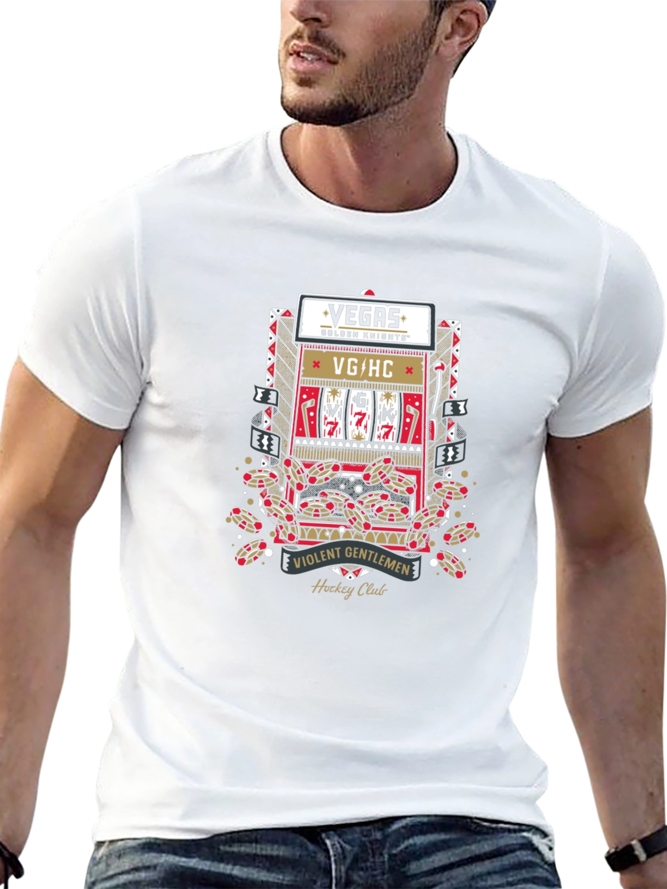 Vegas Golden Knights Violent Gentlemen Hockey Club Tee