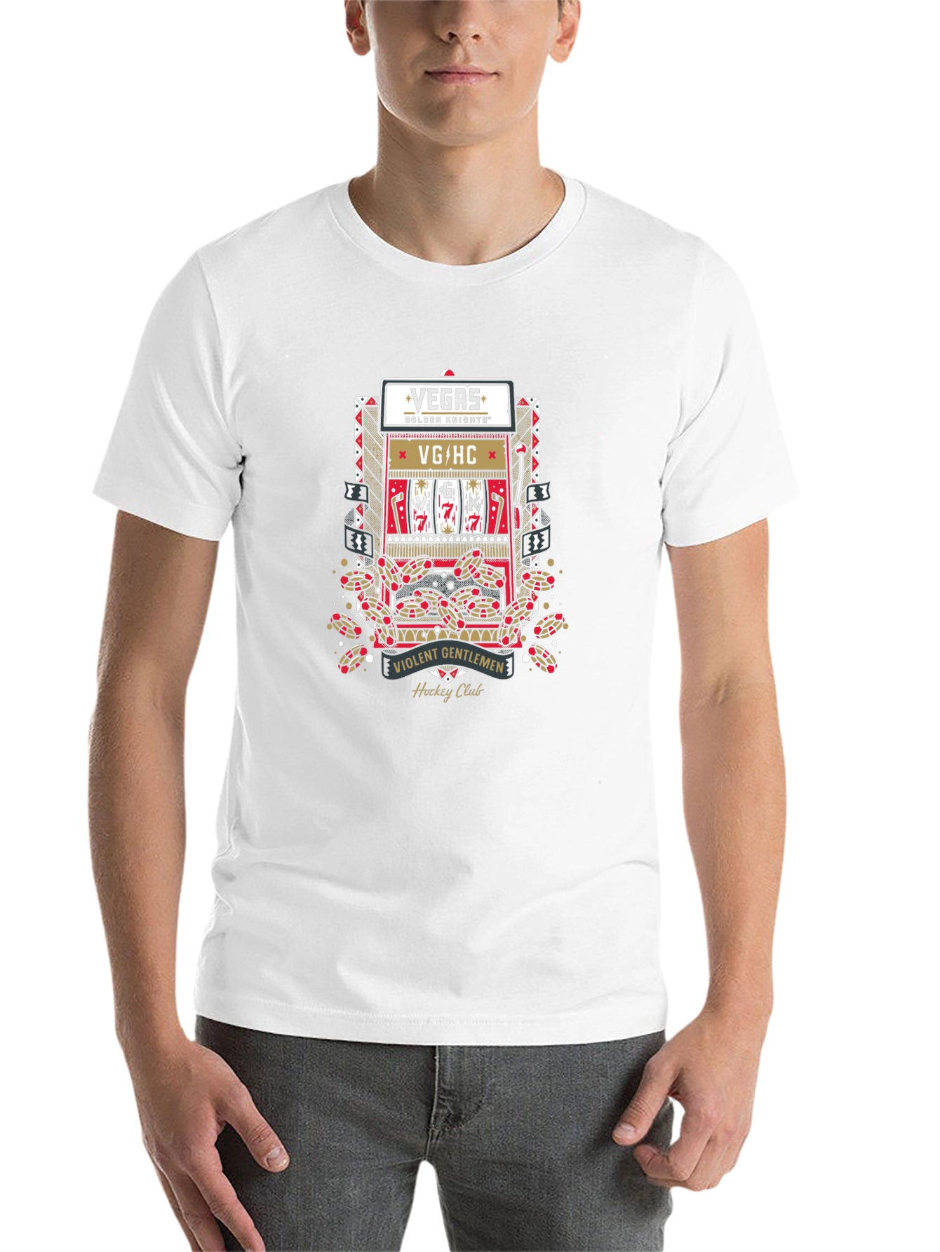 Vegas Golden Knights Violent Gentlemen Hockey Club Tee