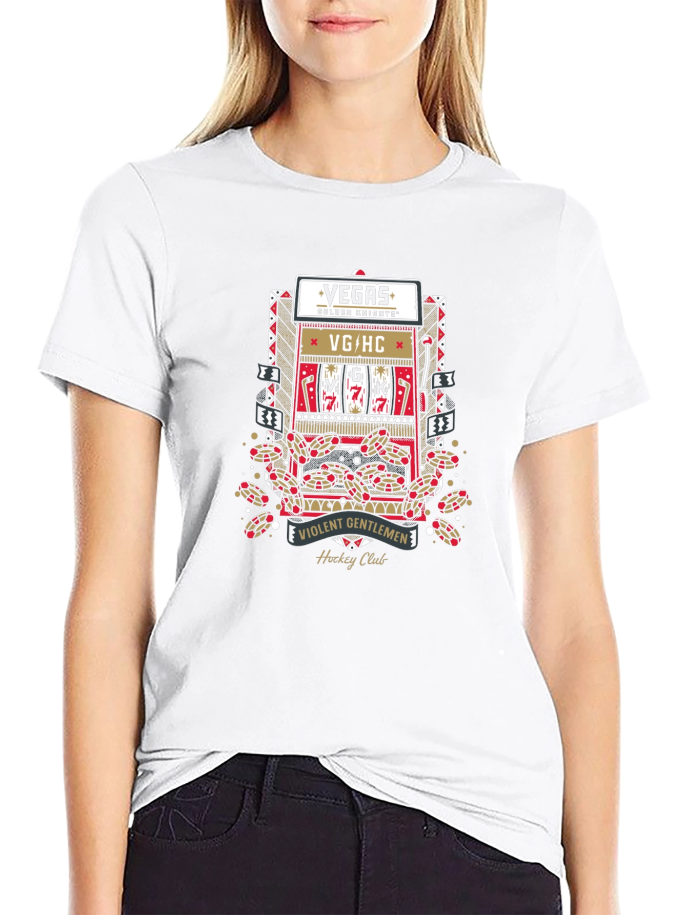 Vegas Golden Knights Violent Gentlemen Hockey Club Tee