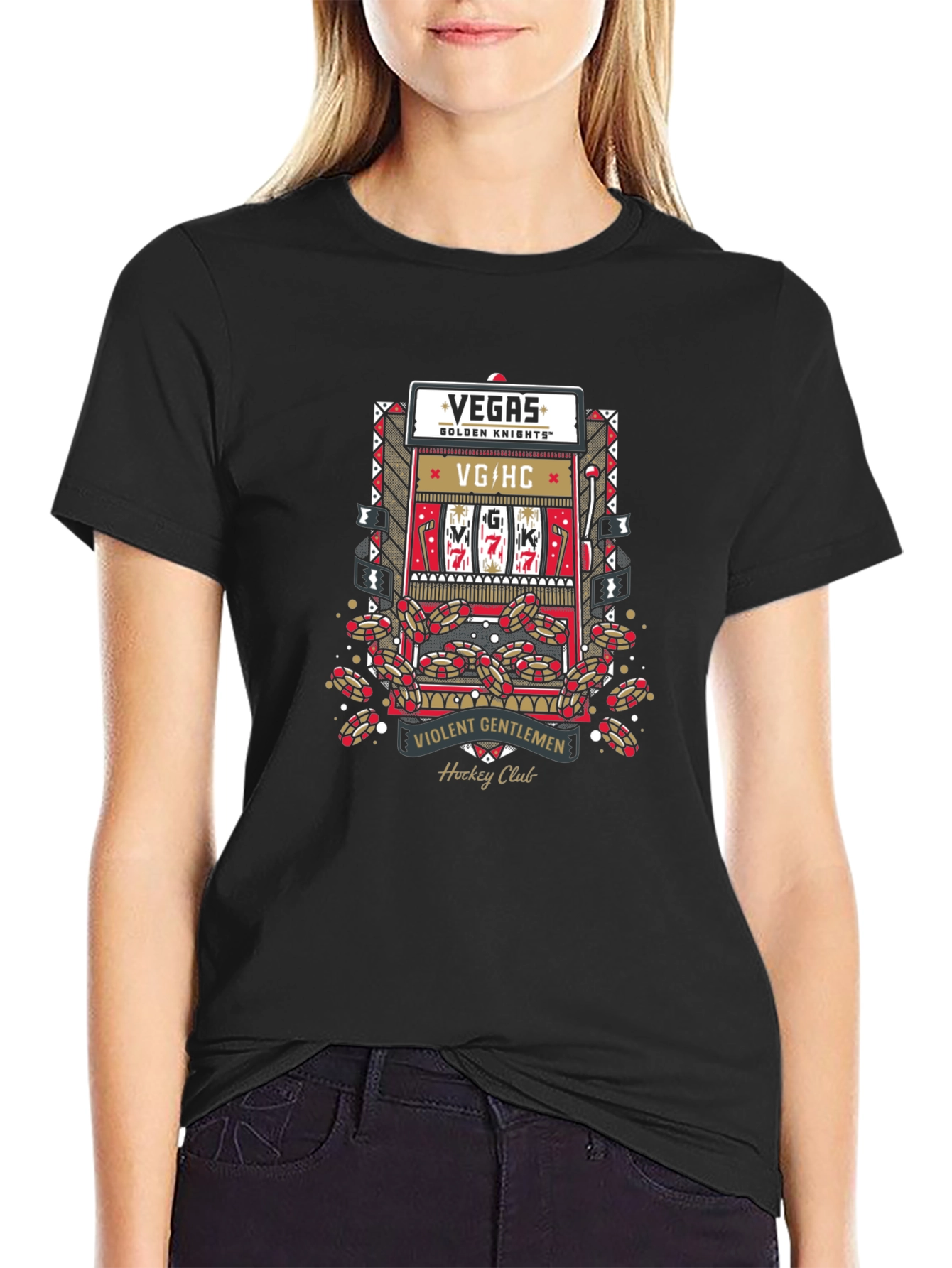 Vegas Golden Knights Violent Gentlemen Hockey Club Tee
