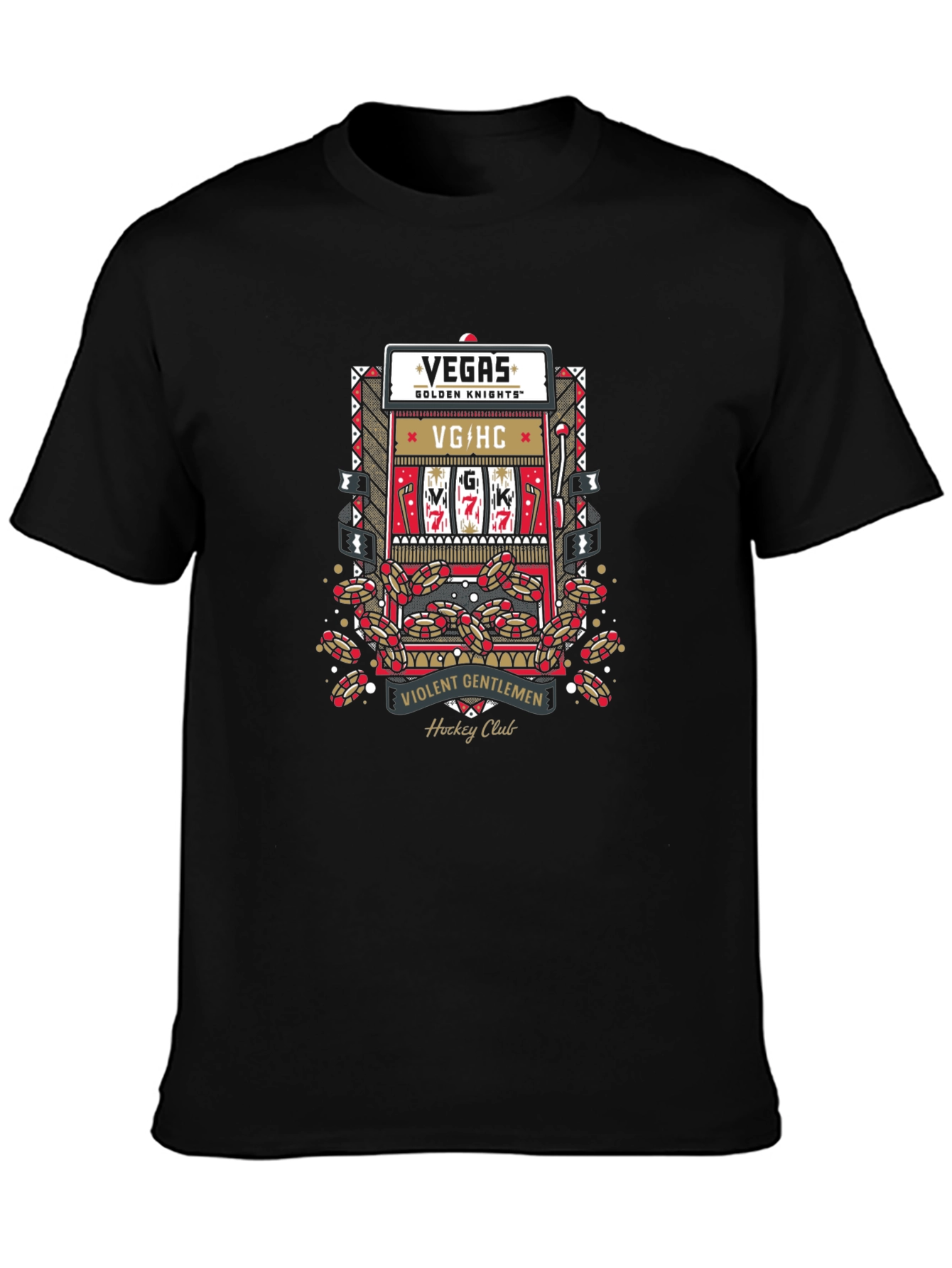 Vegas Golden Knights Violent Gentlemen Hockey Club Tee