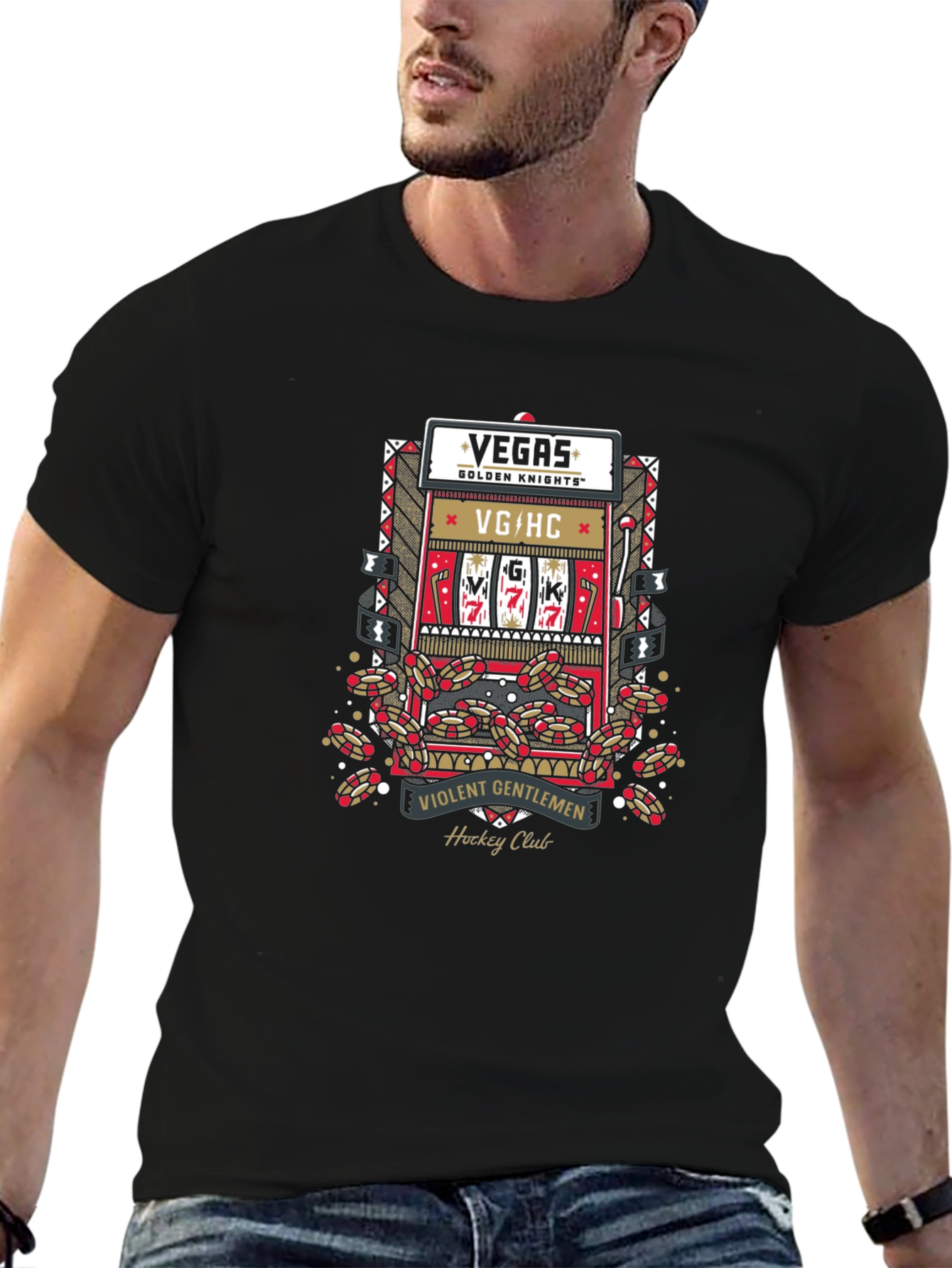 Vegas Golden Knights Violent Gentlemen Hockey Club Tee