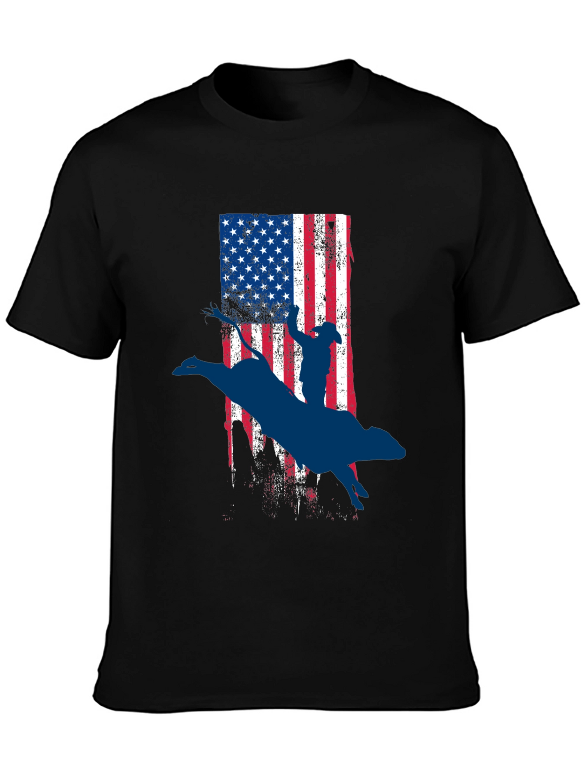 American Rodeo Bull Rider Graphic Tee