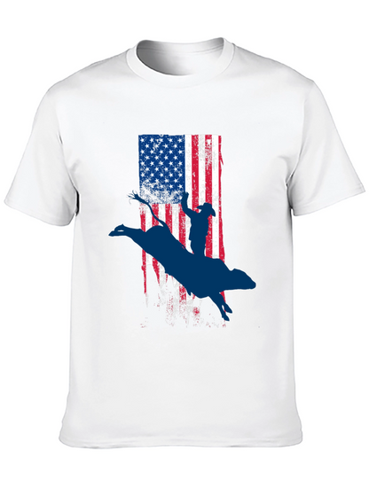 American Rodeo Bull Rider Graphic Tee