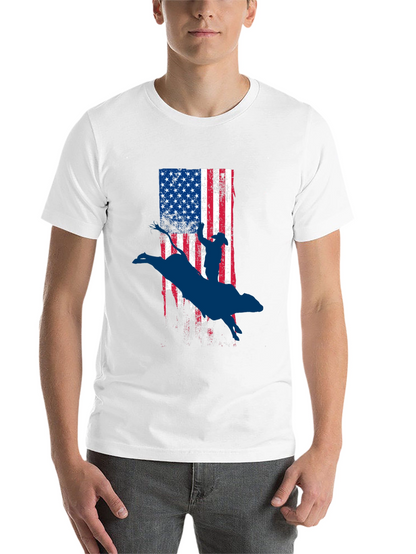 American Rodeo Bull Rider Graphic Tee