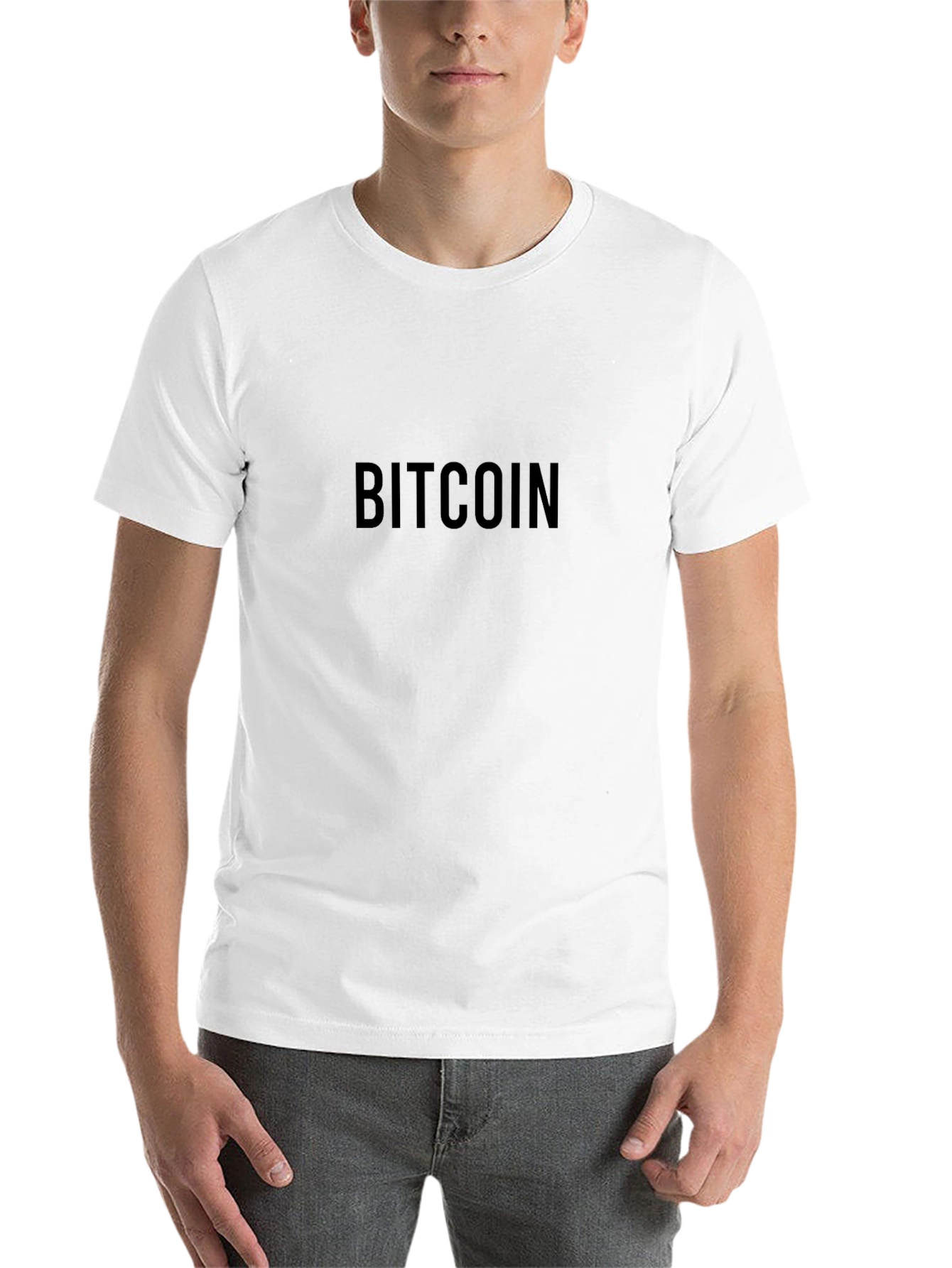 Bitcoin Black Tee - Crypto Enthusiast Apparel