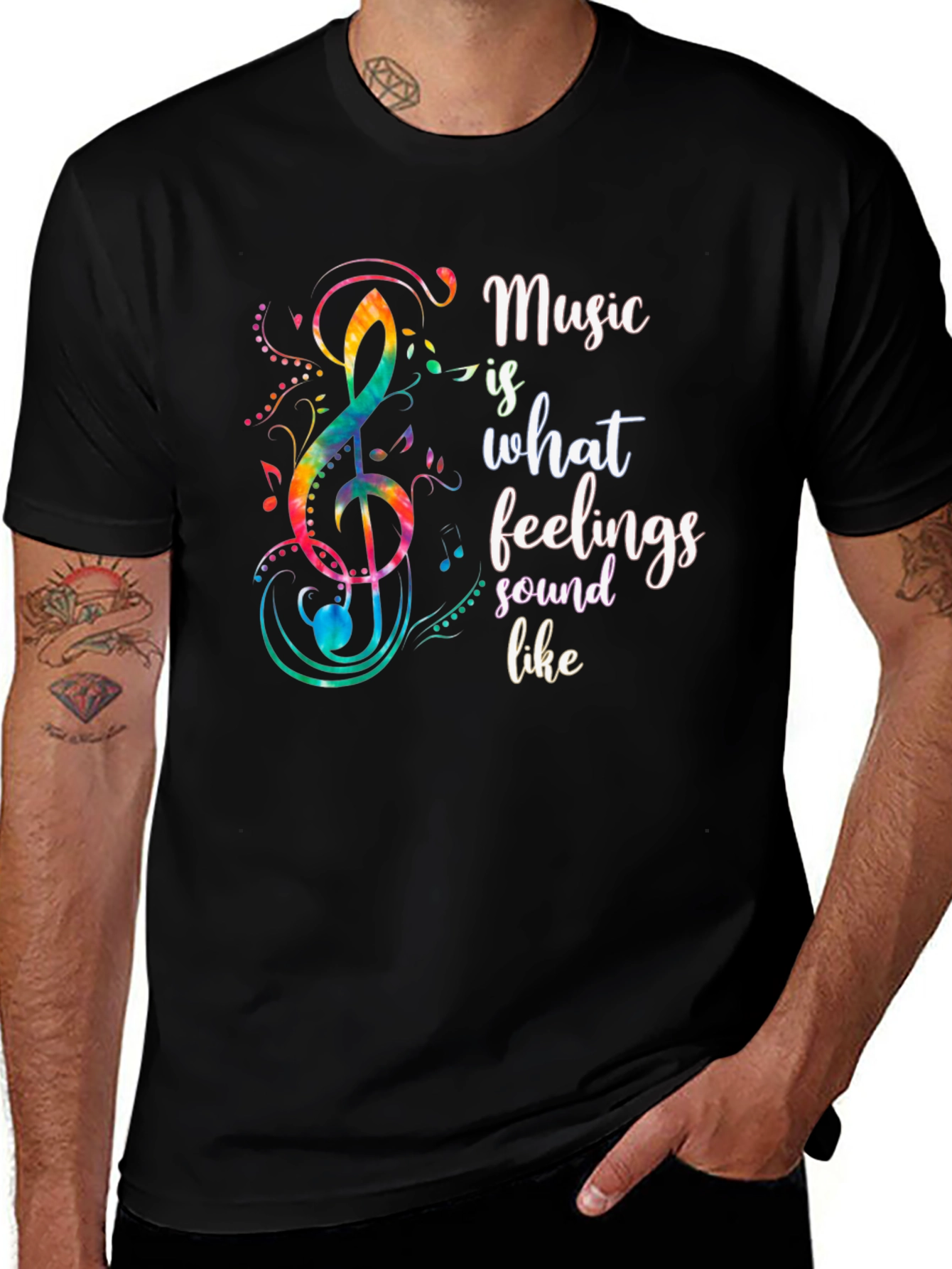 Music Is What Feelings Sound Like T-Shirt