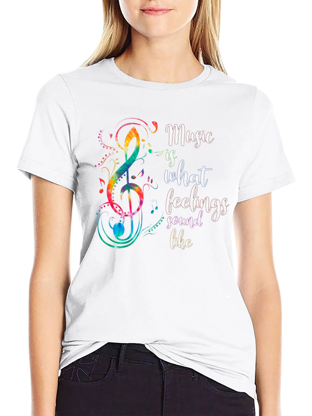 Music Is What Feelings Sound Like T-Shirt