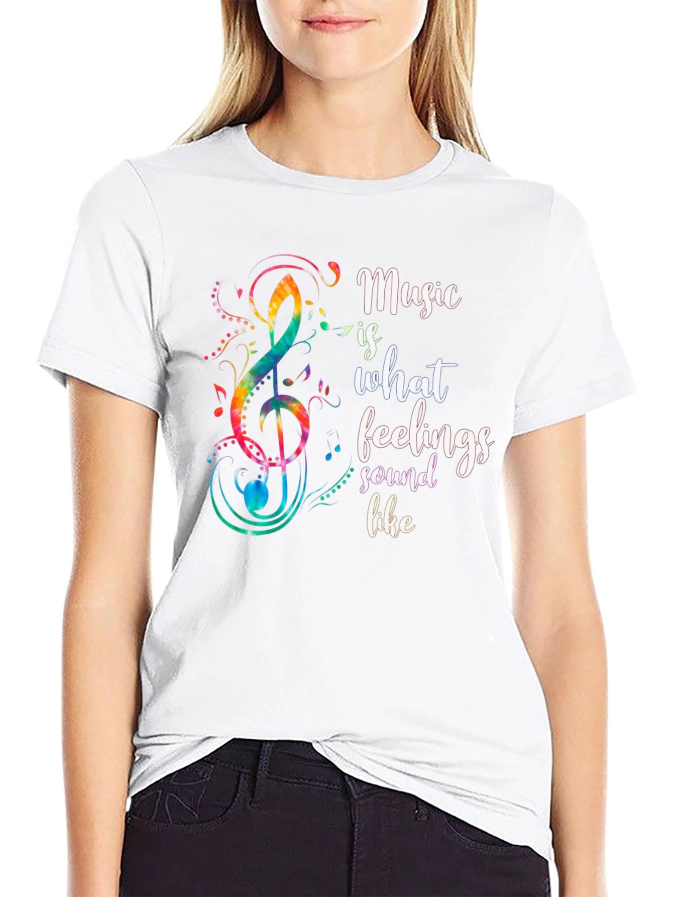 Music Is What Feelings Sound Like T-Shirt