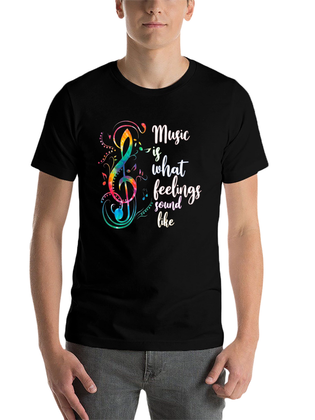 Music Is What Feelings Sound Like T-Shirt