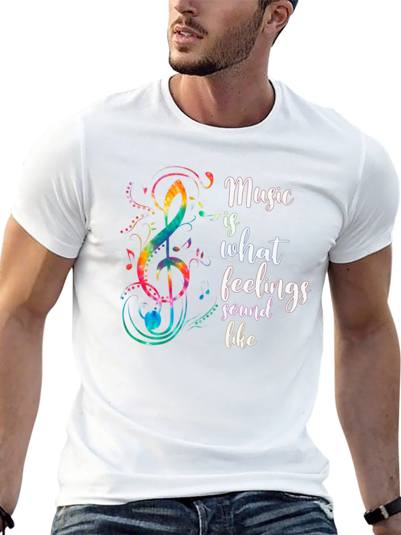 Music Is What Feelings Sound Like T-Shirt