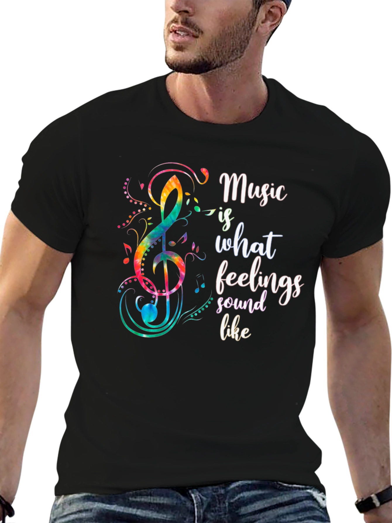 Music Is What Feelings Sound Like T-Shirt
