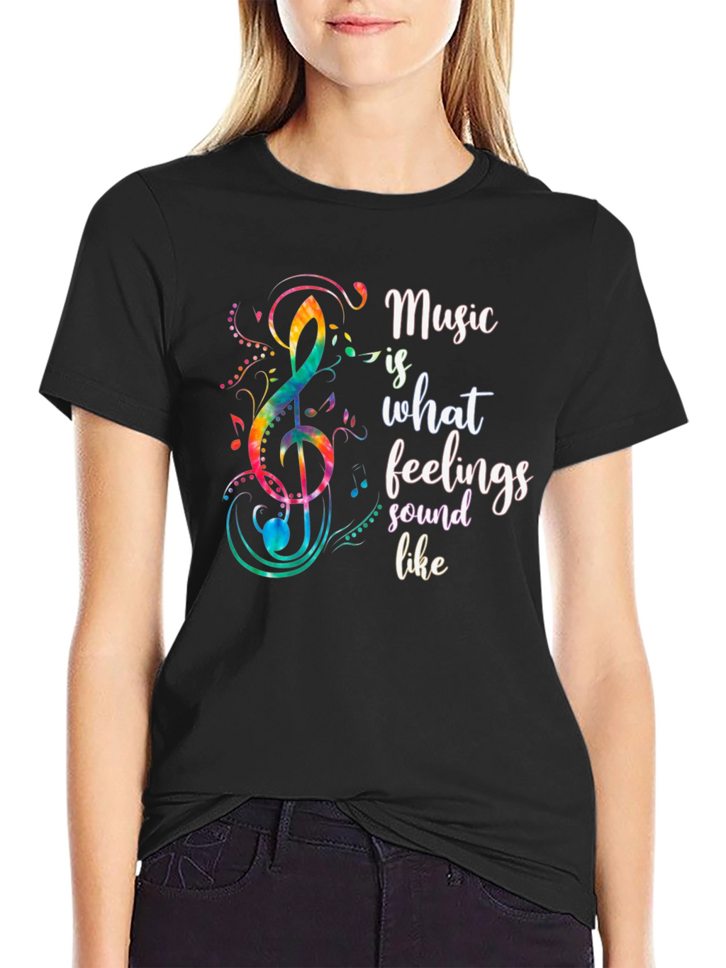 Music Is What Feelings Sound Like T-Shirt