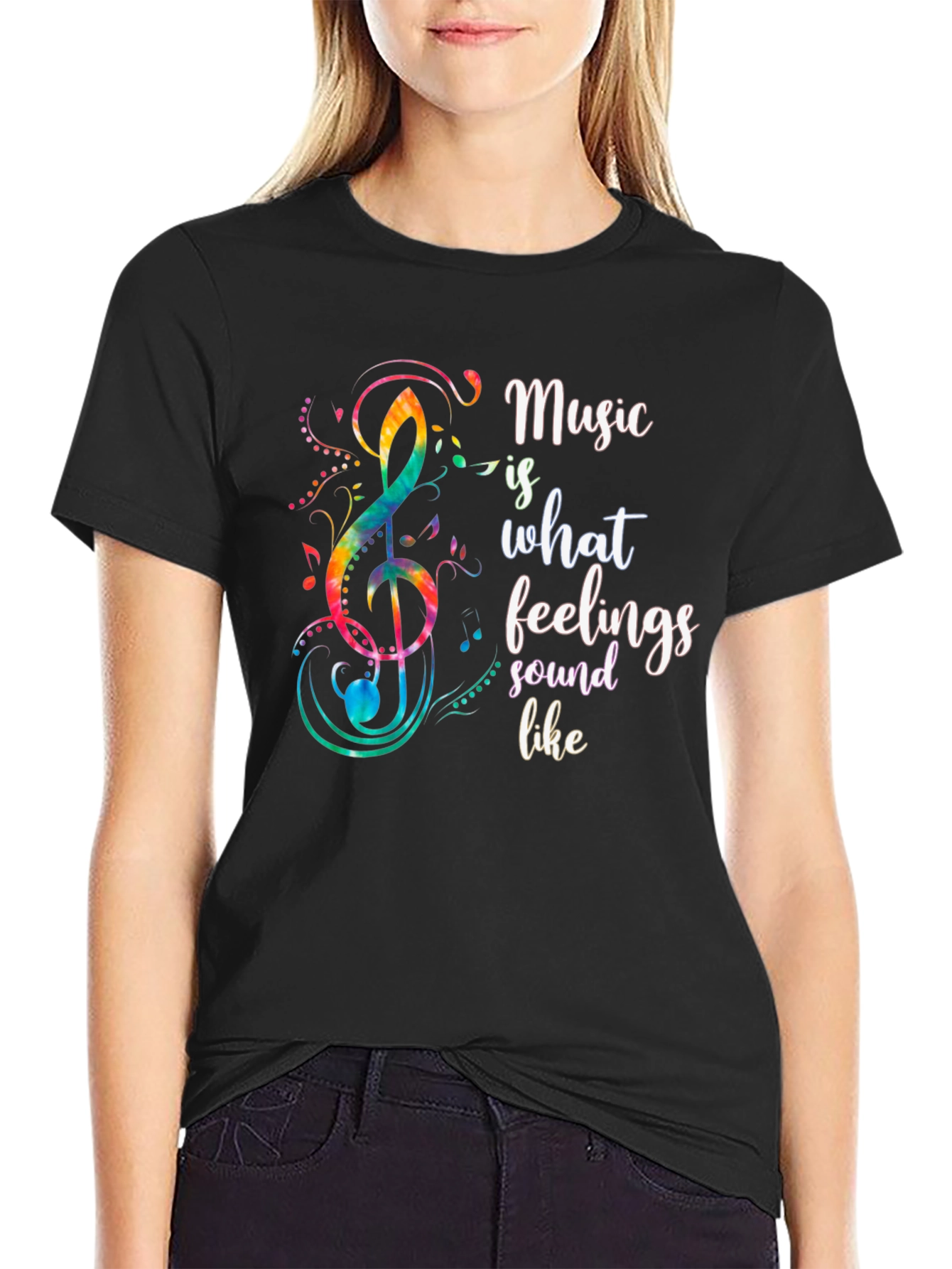 Music Is What Feelings Sound Like T-Shirt