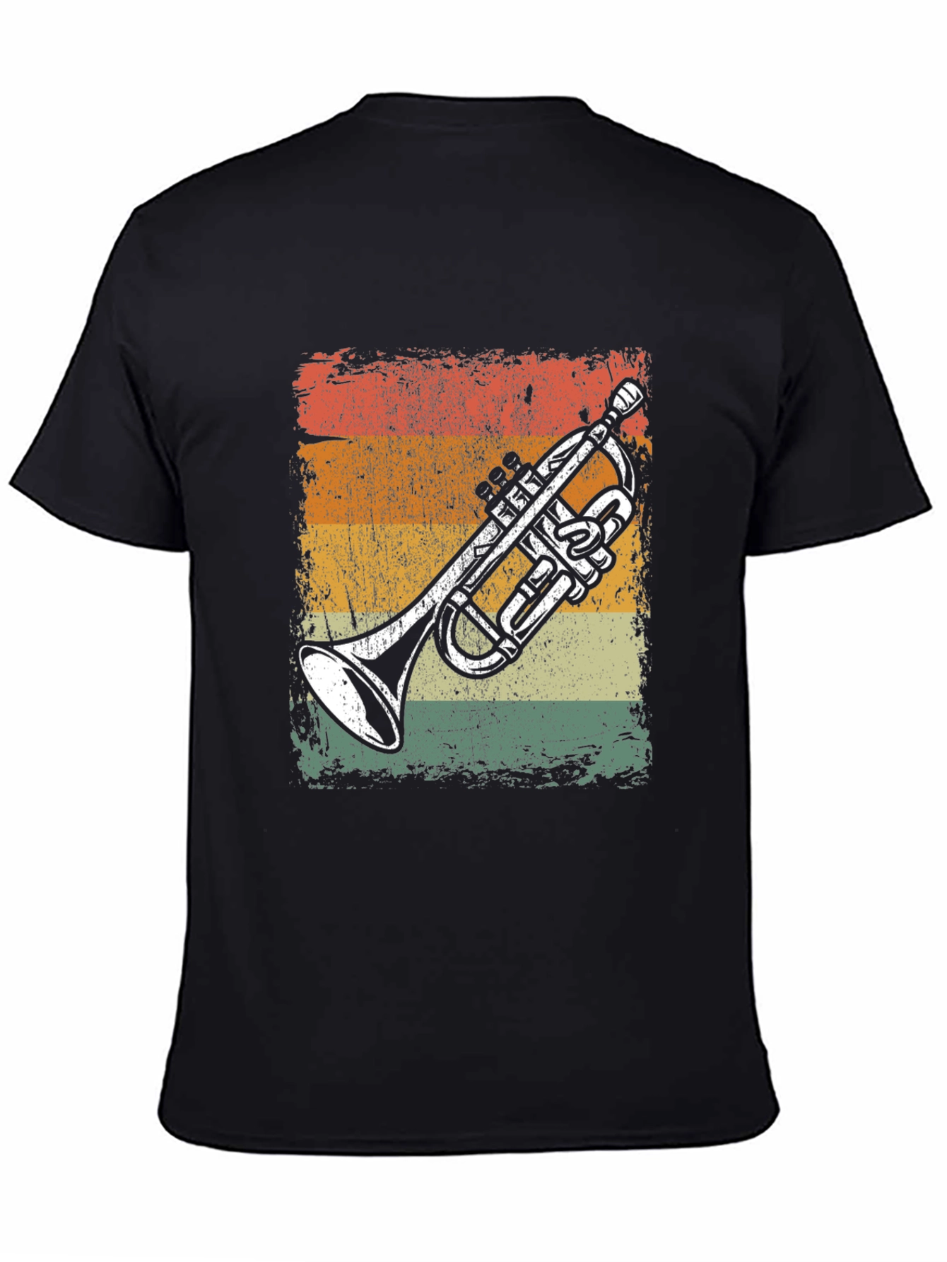 Vintage Trumpet T-Shirt - Retro Music Tee