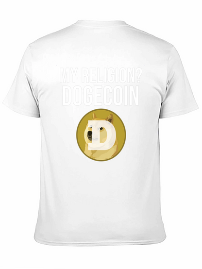 Dogecoin Religion T-Shirt - Crypto Meme Tee
