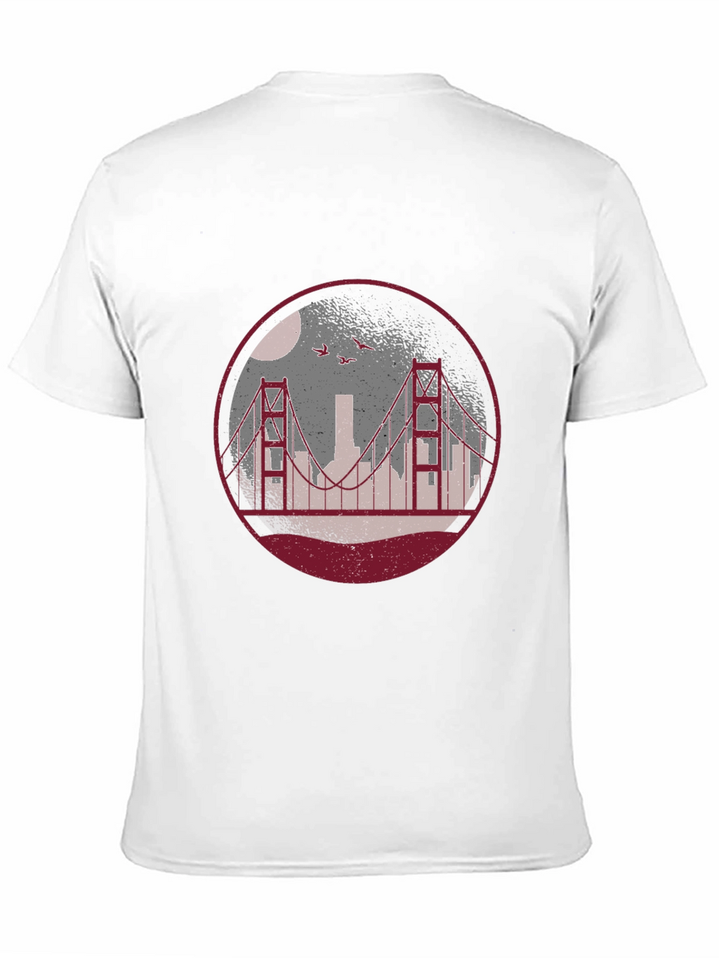 Golden Gate Bridge Graphic Tee - Black