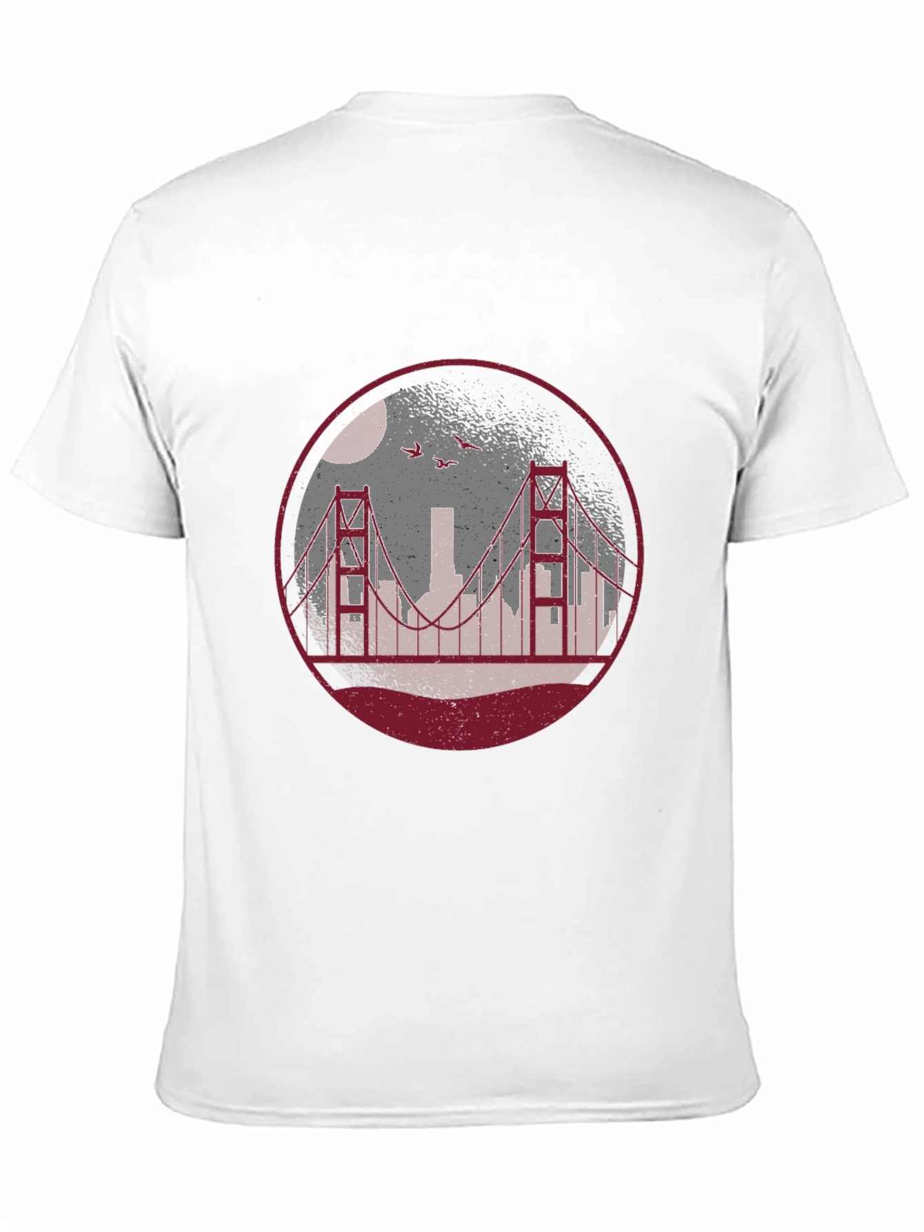 Golden Gate Bridge Graphic Tee - Black