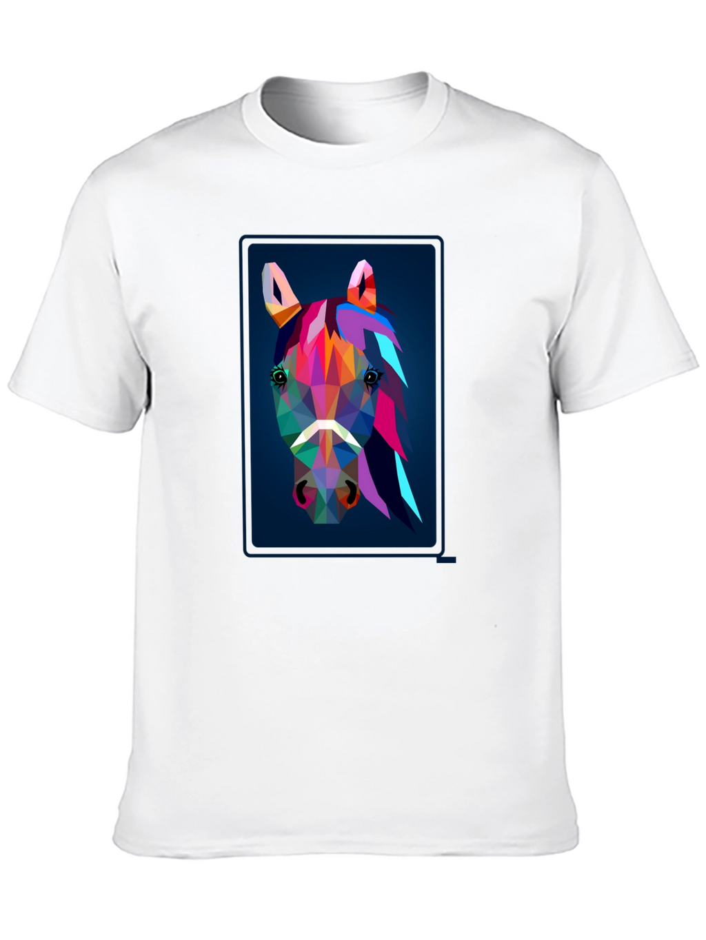 Geometric Horse Graphic Tee