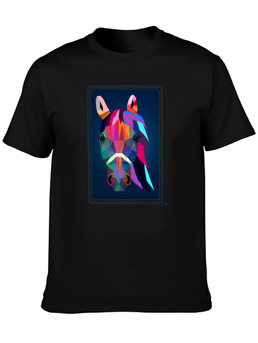 Geometric Horse Graphic Tee