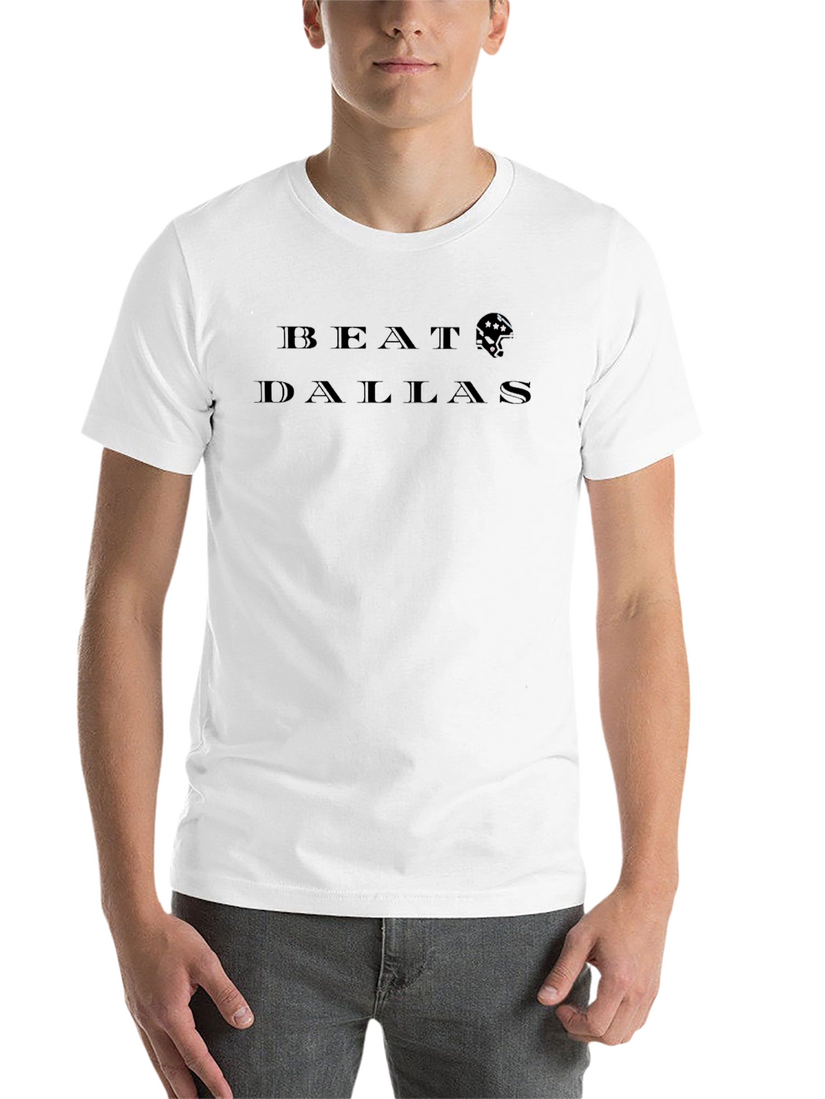 Beat Dallas Football T-Shirt - Fan Apparel