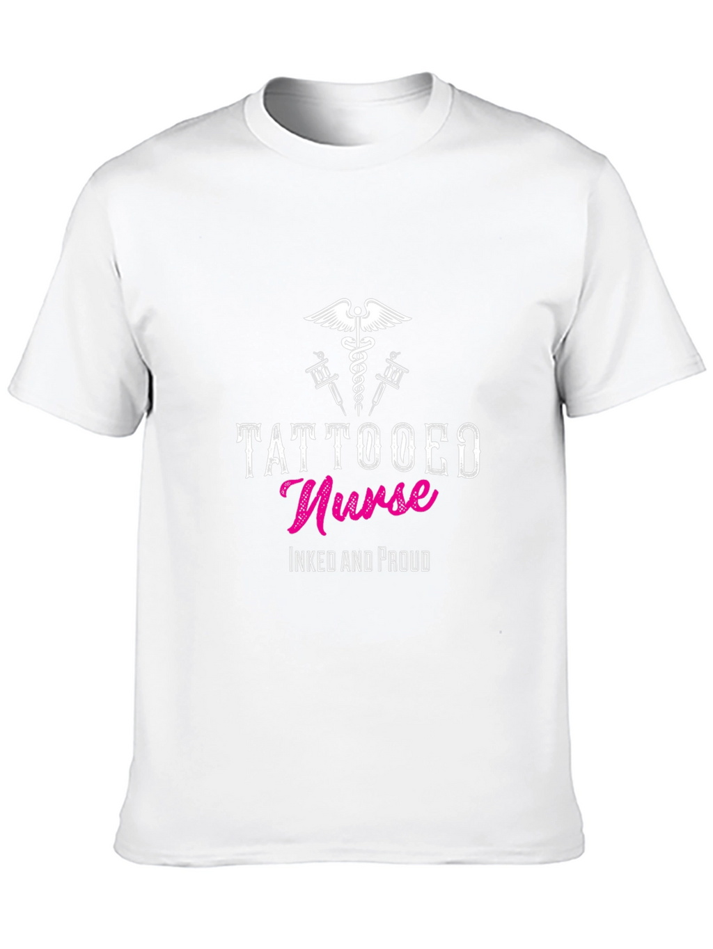 Tattooed Nurse T-Shirt - Inked and Proud Design