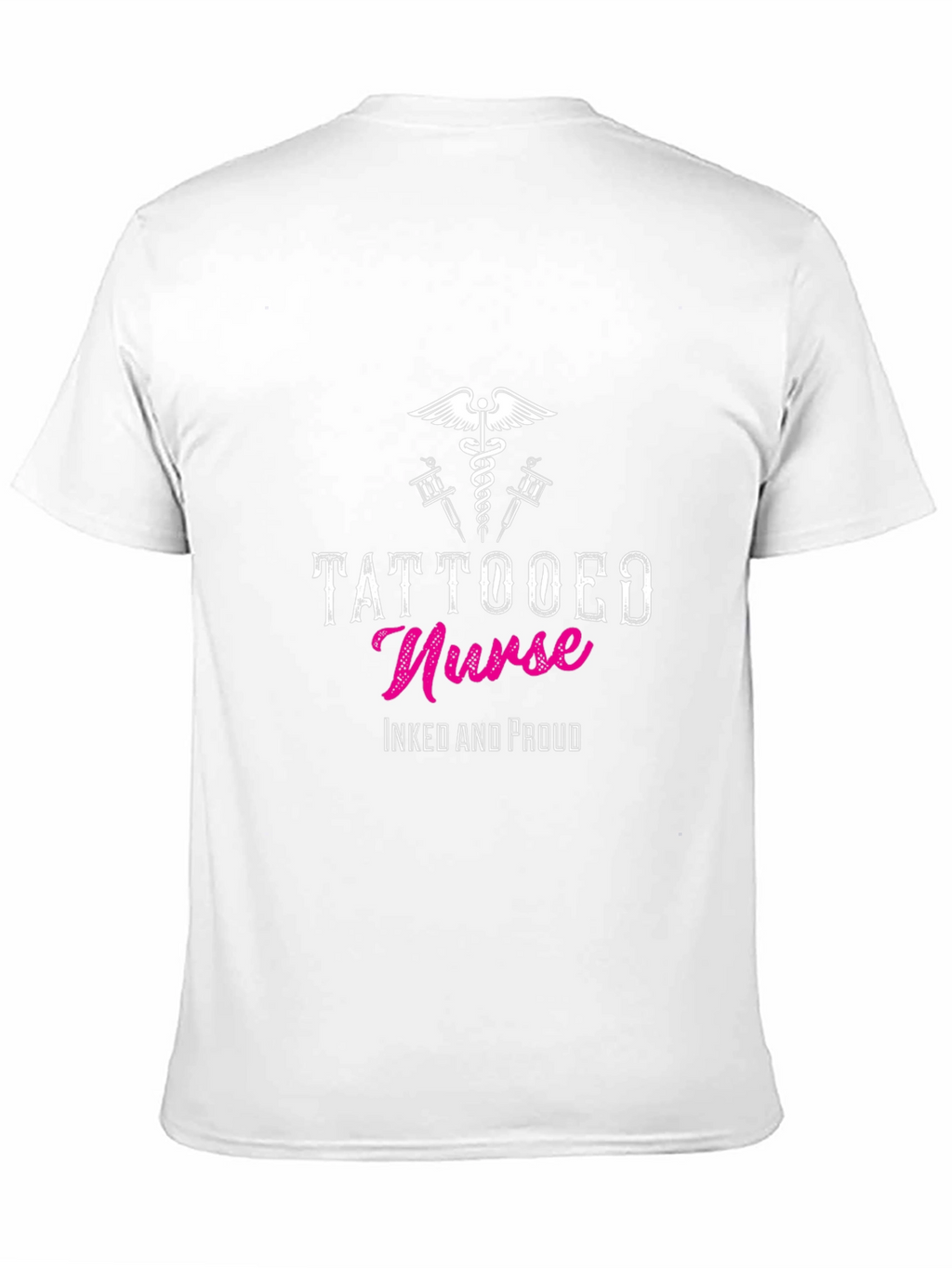 Tattooed Nurse T-Shirt - Inked and Proud Design