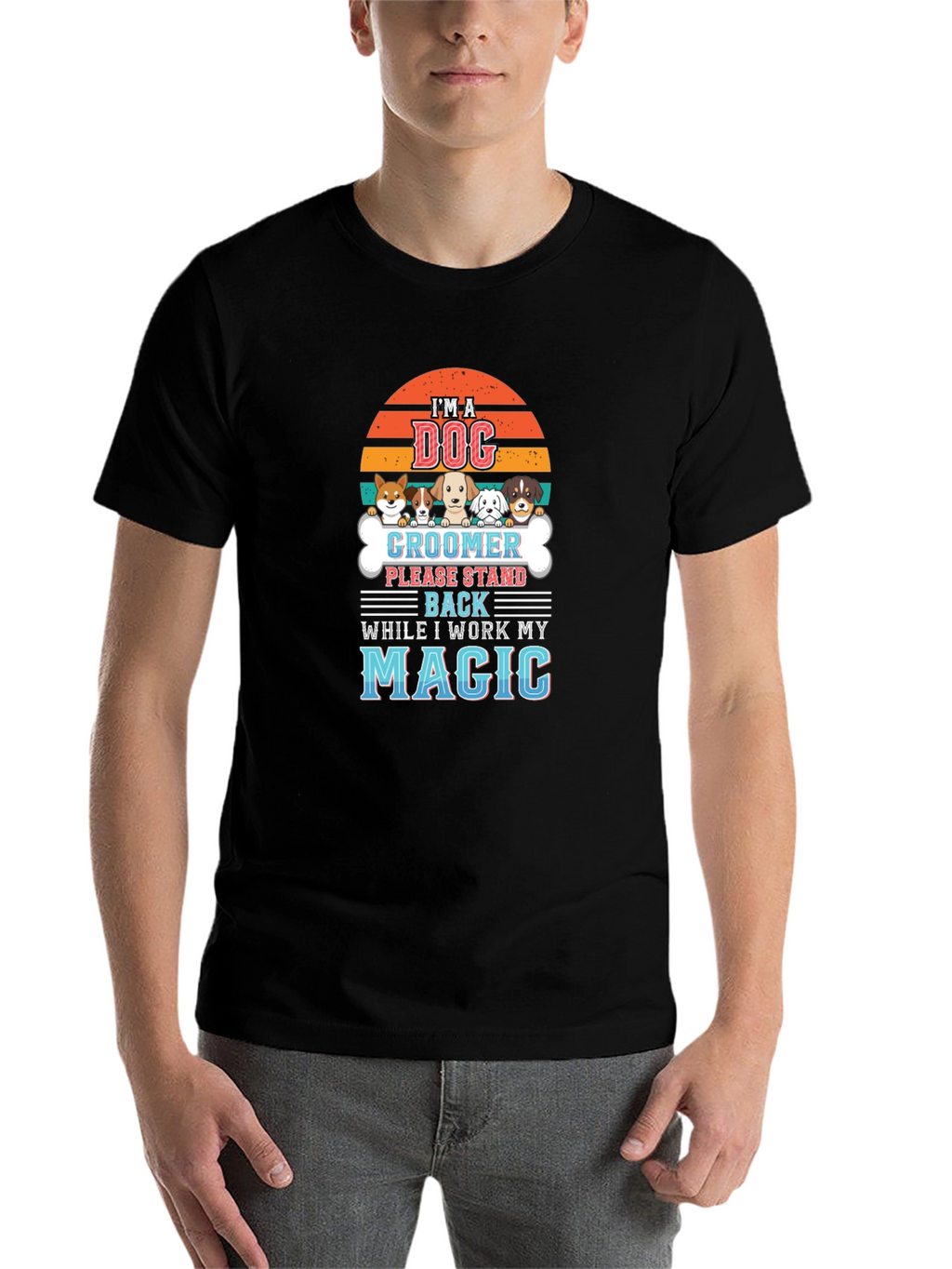 Dog Groomer Magic T-Shirt - Pet Lover Tee