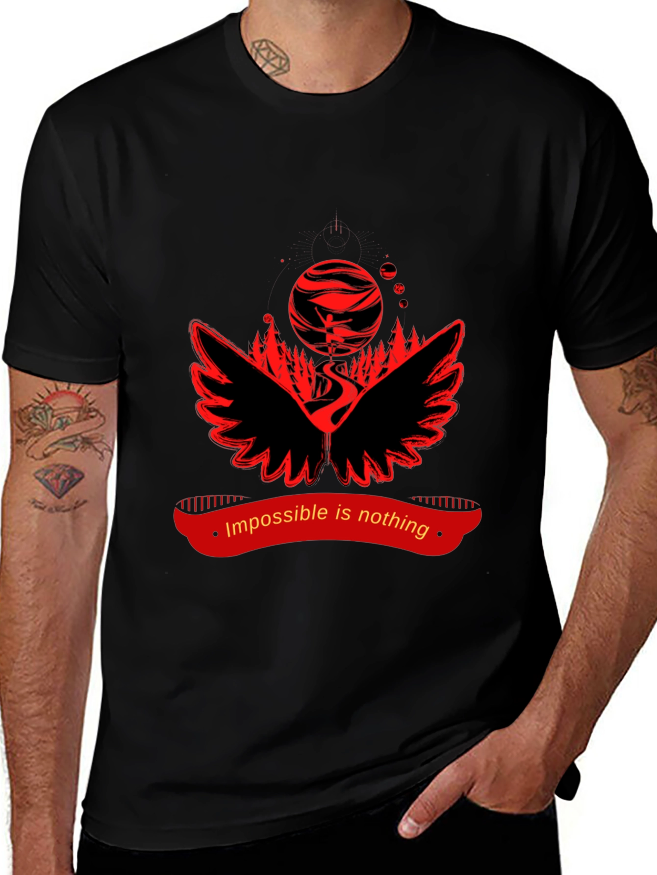Impossible is Nothing Graphic T-Shirt