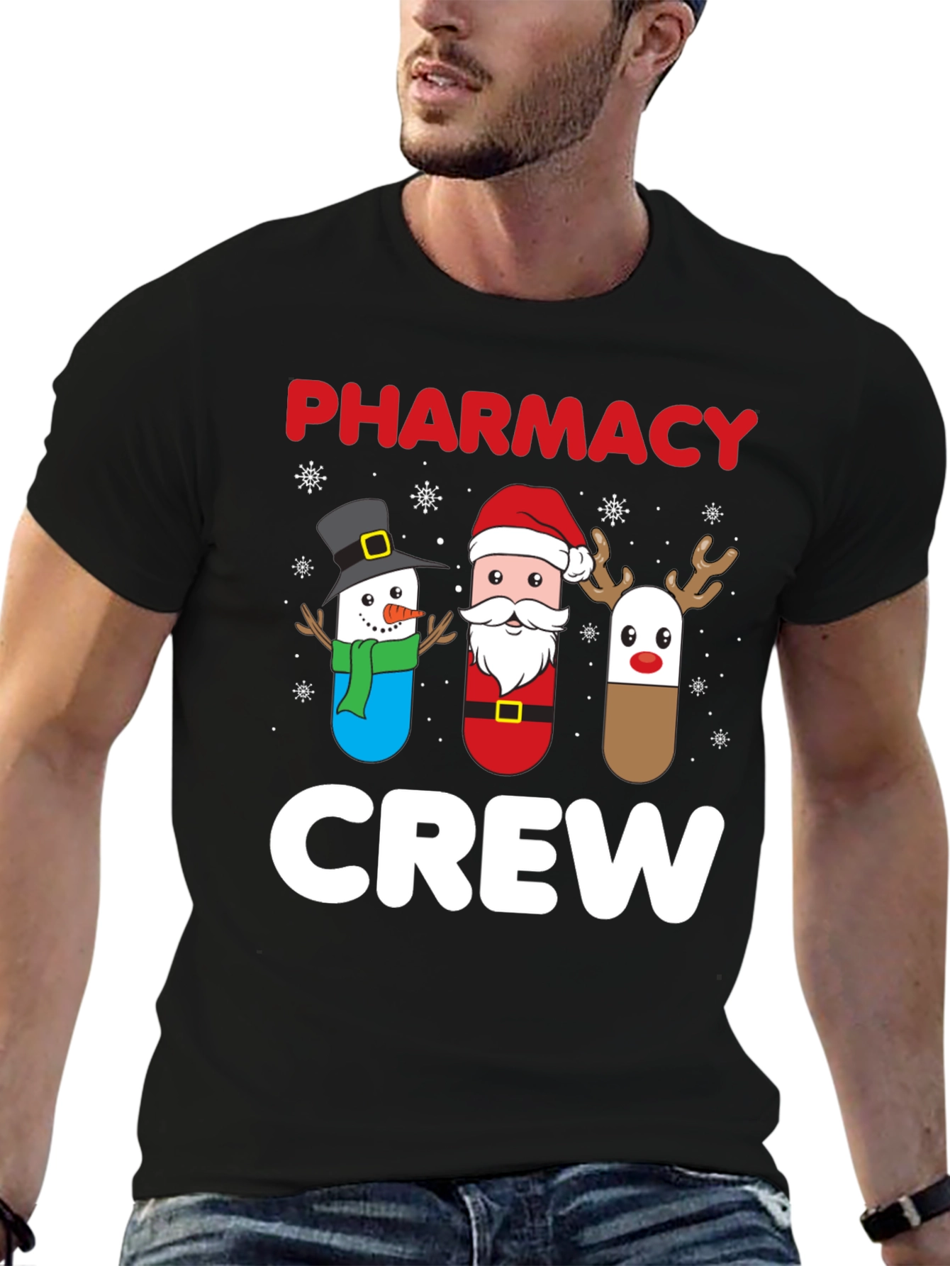 Pharmacy Crew Christmas T-Shirt
