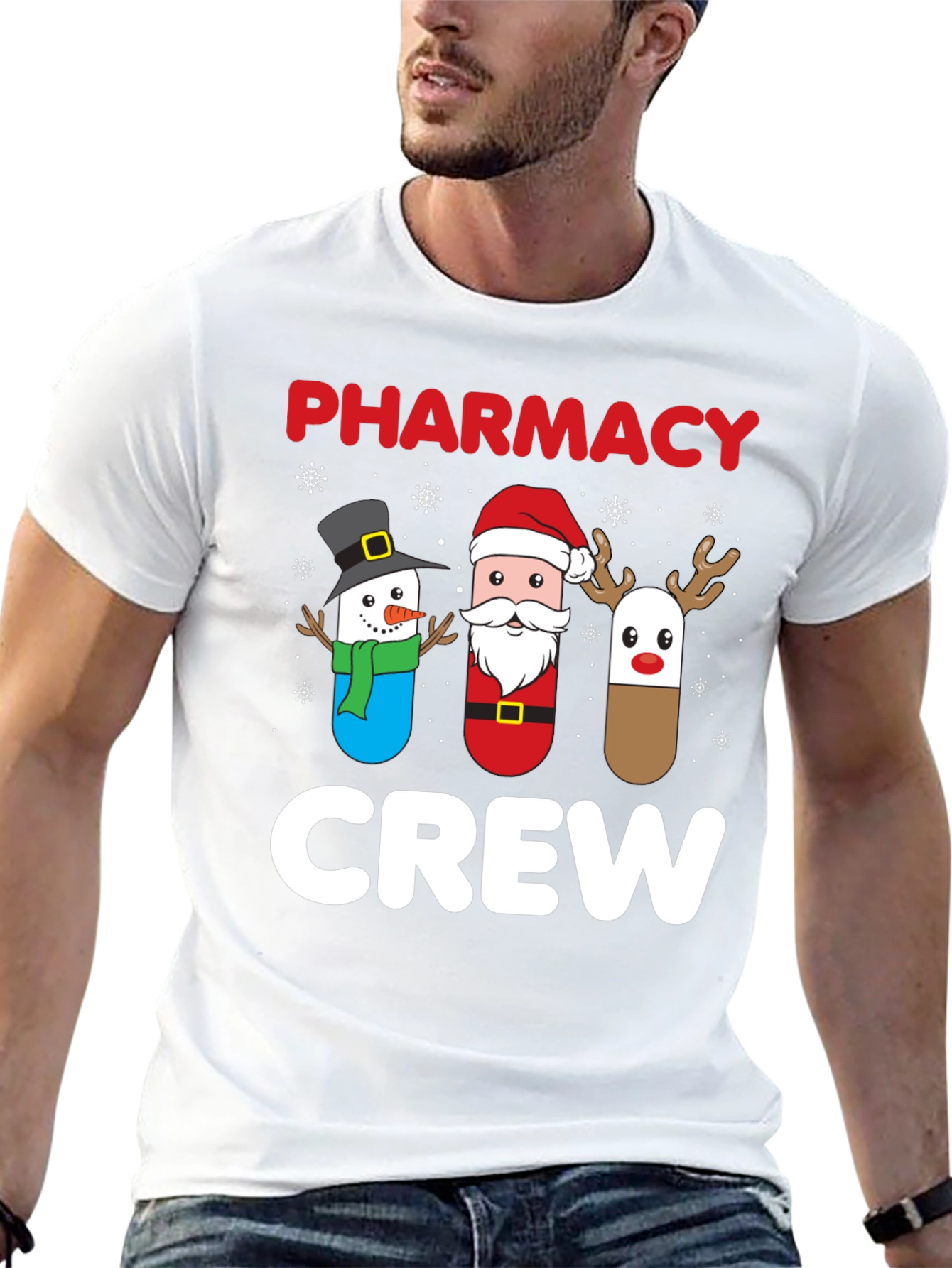 Pharmacy Crew Christmas T-Shirt