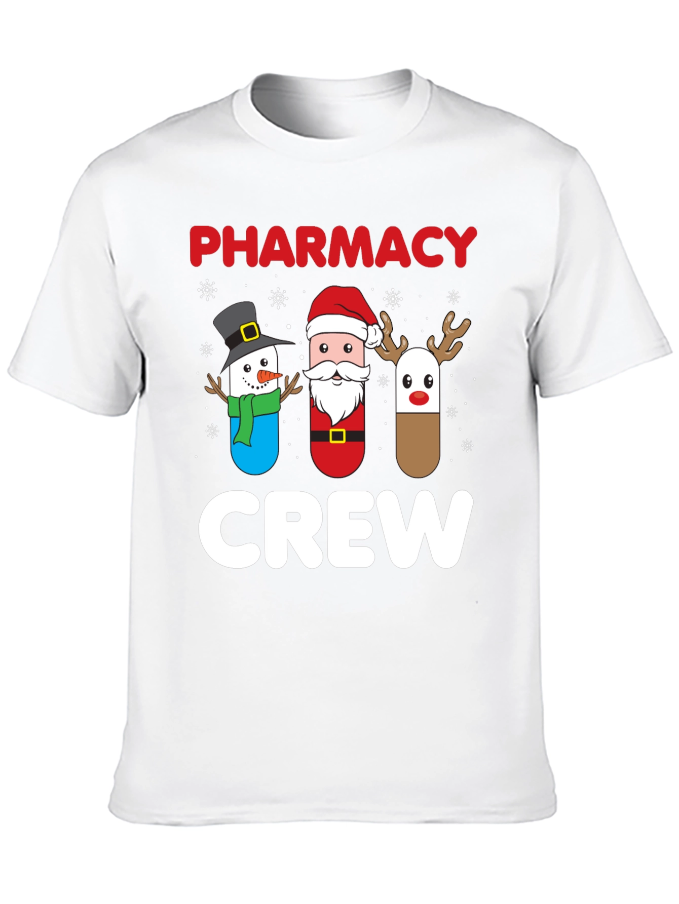 Pharmacy Crew Christmas T-Shirt