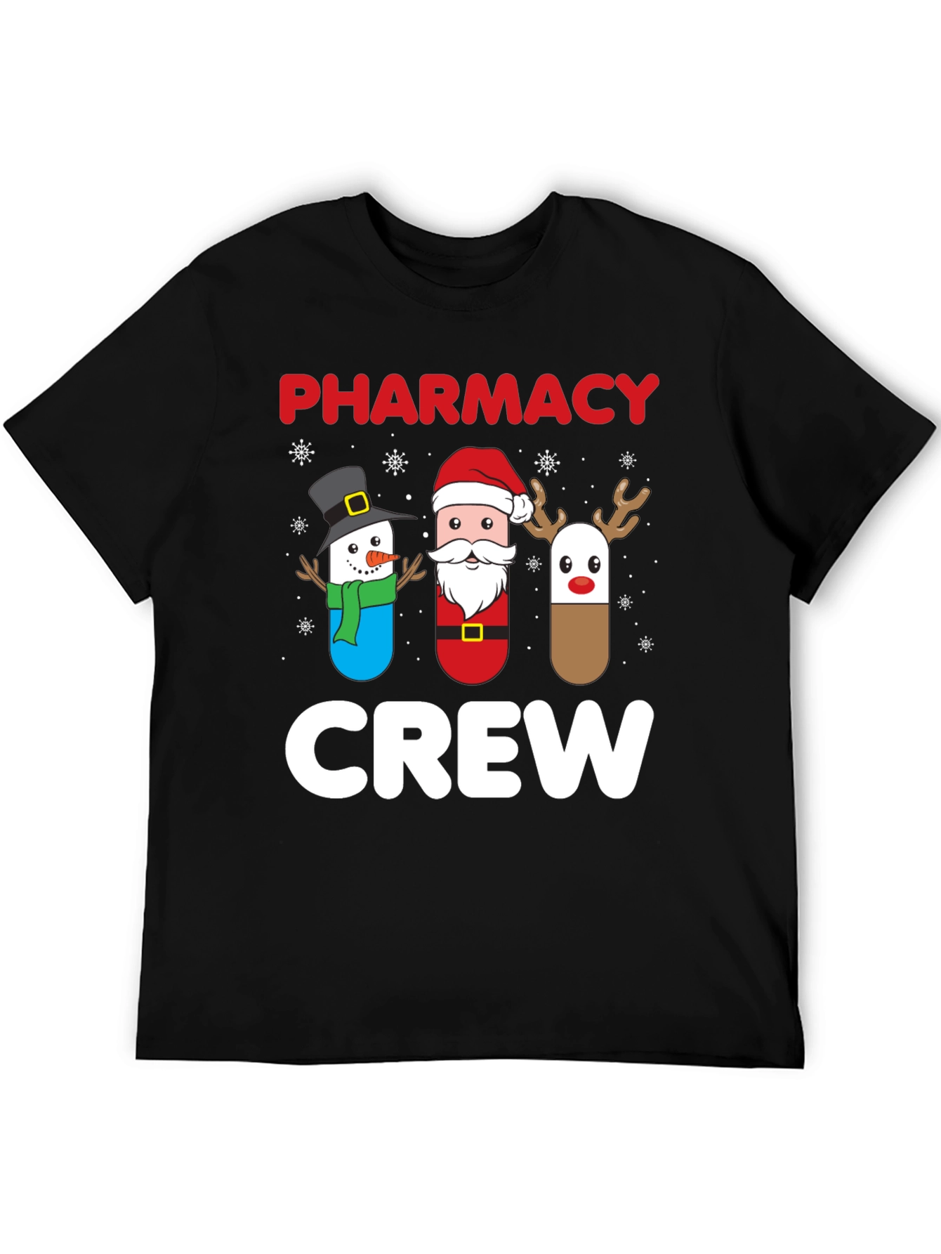 Pharmacy Crew Christmas T-Shirt
