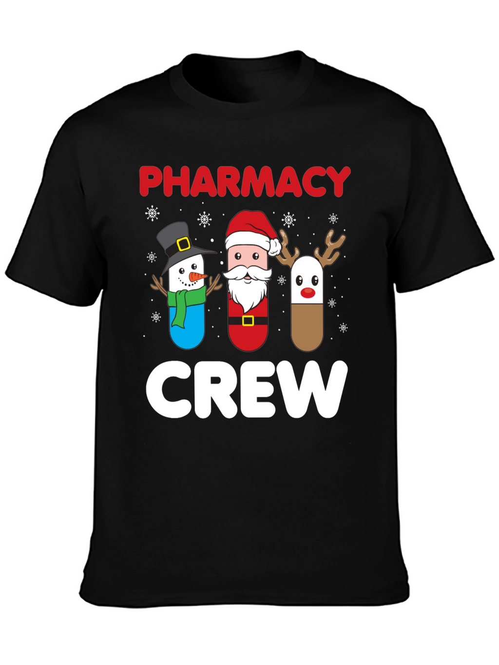 Pharmacy Crew Christmas T-Shirt