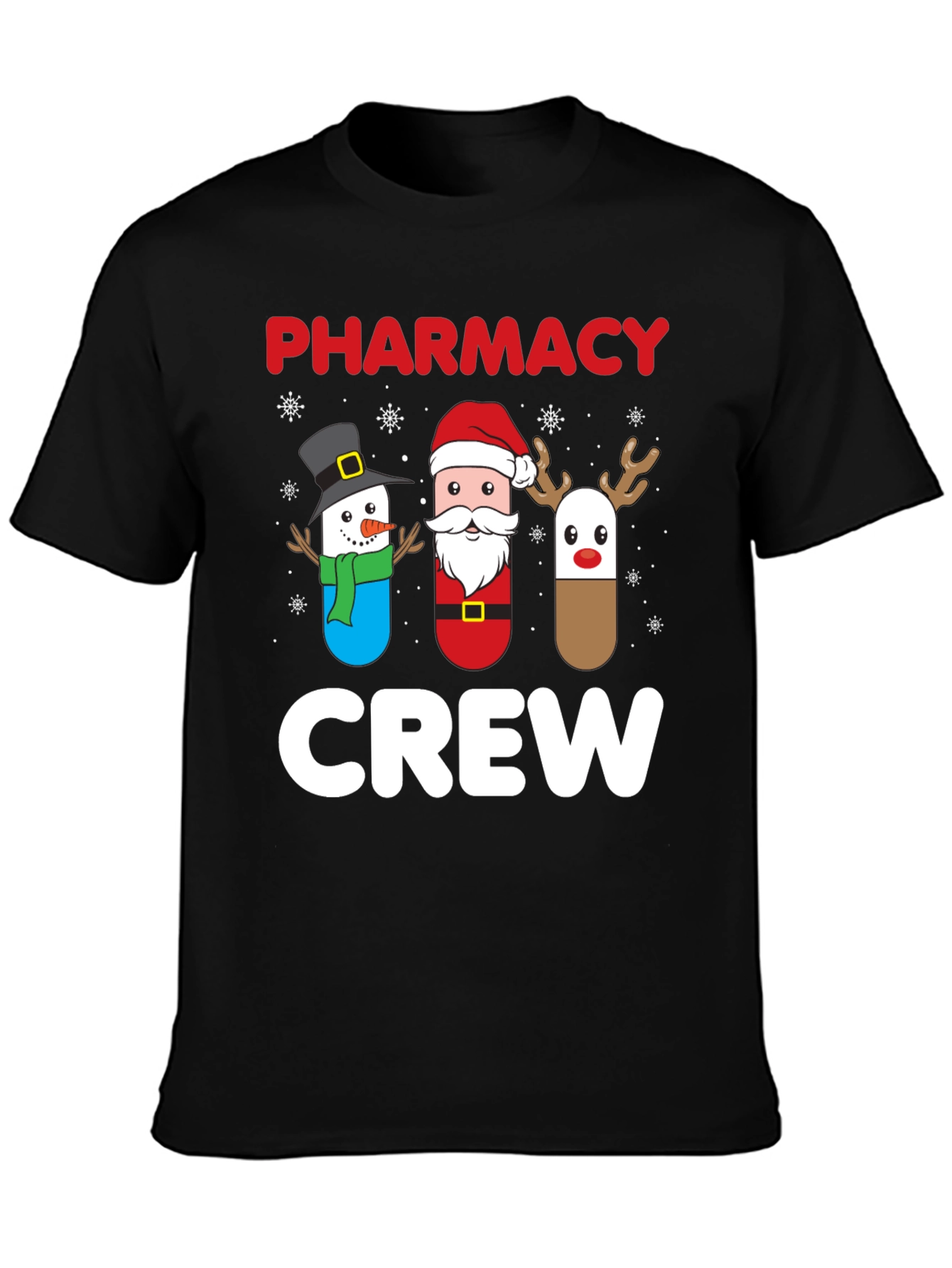 Pharmacy Crew Christmas T-Shirt