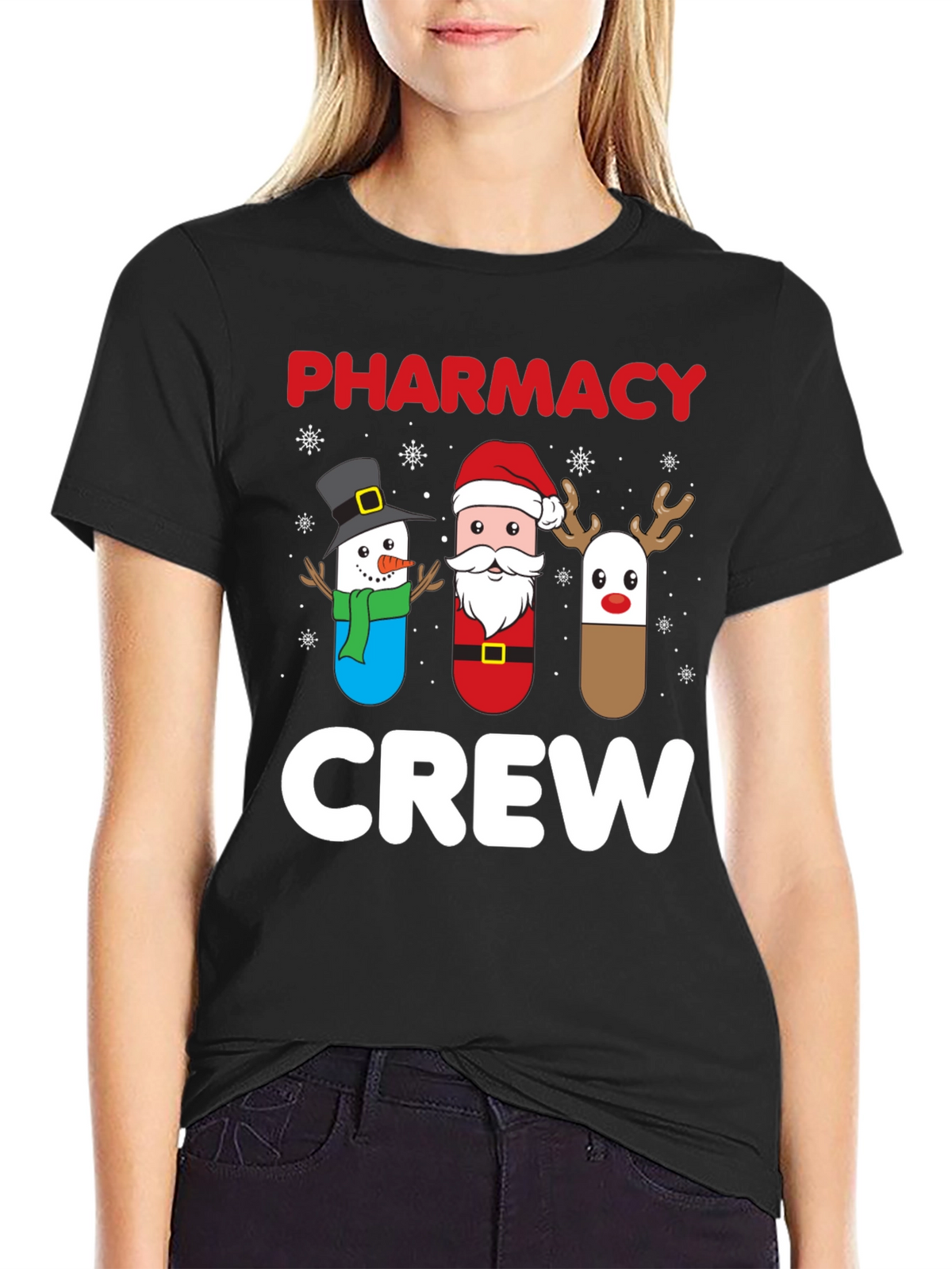 Pharmacy Crew Christmas T-Shirt