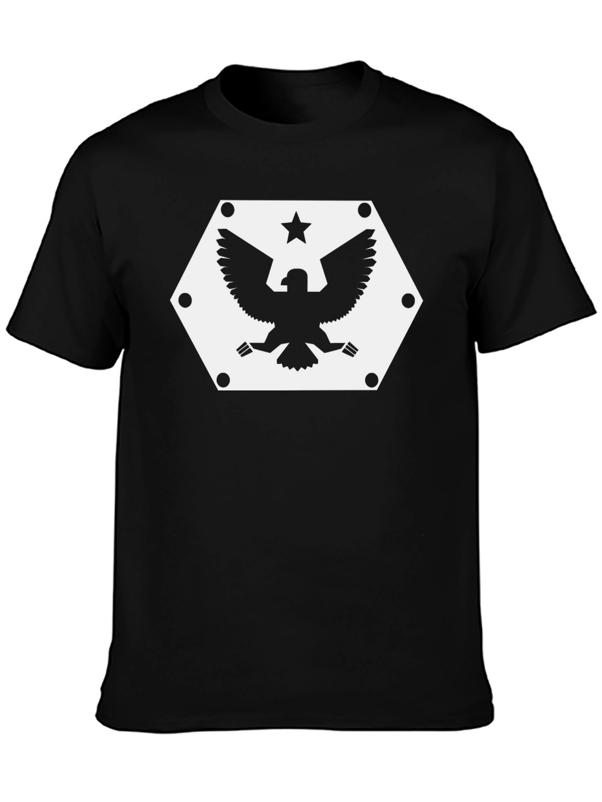 Eagle Star Graphic Tee - Black T-Shirt