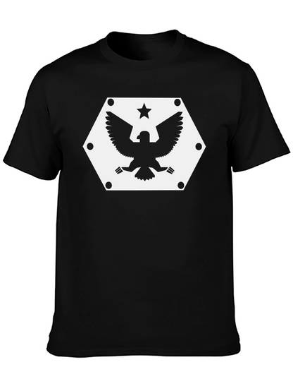 Eagle Star Graphic Tee - Black T-Shirt