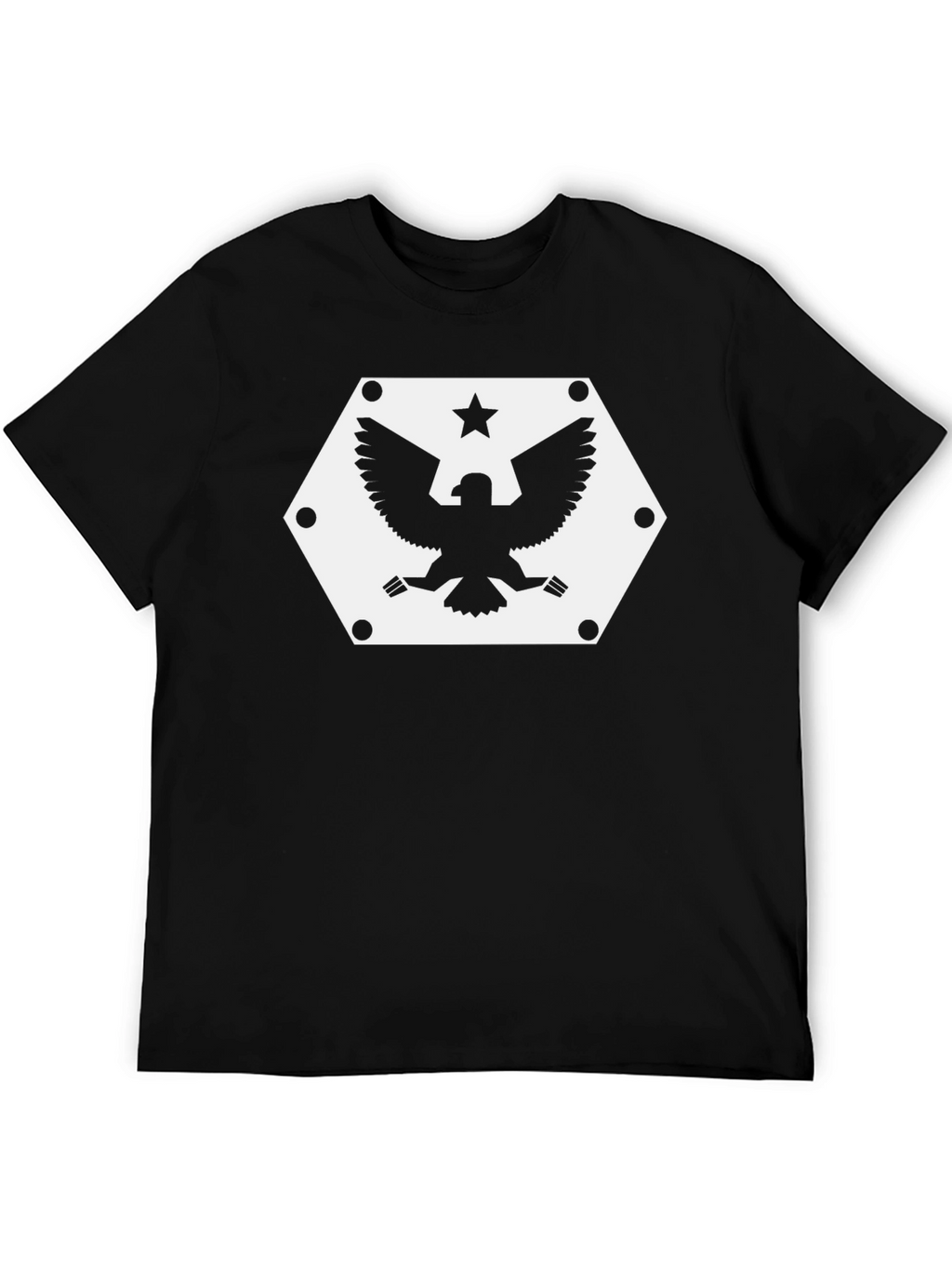 Eagle Star Graphic Tee - Black T-Shirt