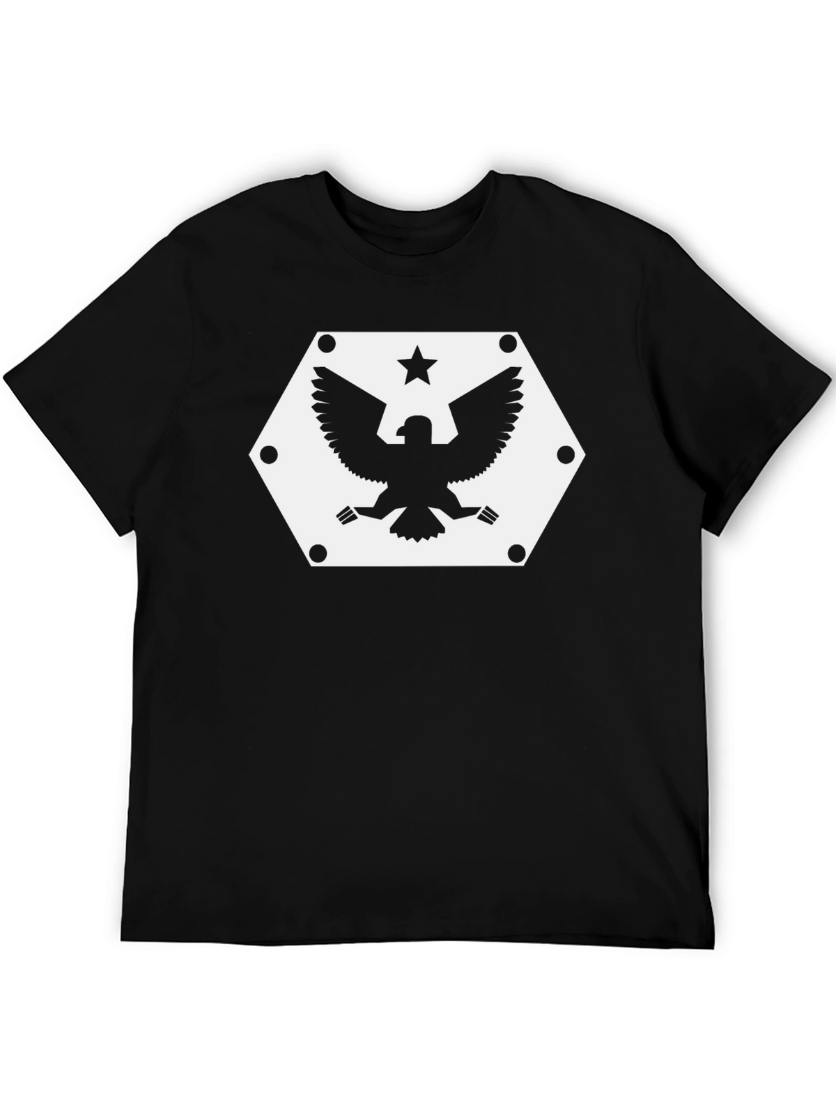 Eagle Star Graphic Tee - Black T-Shirt