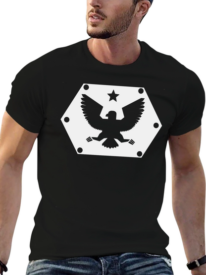 Eagle Star Graphic Tee - Black T-Shirt