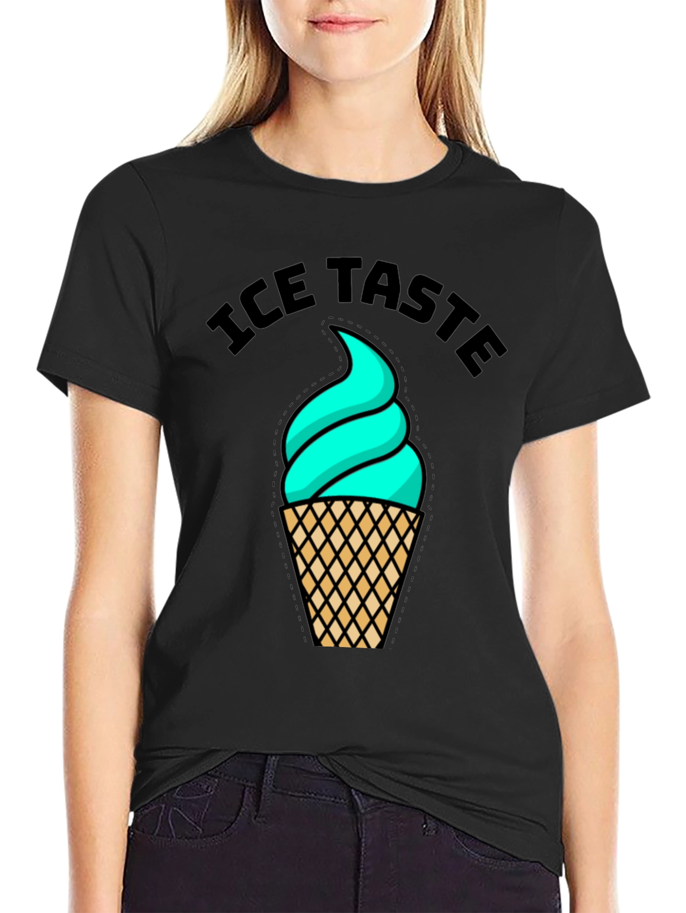 Ice Taste Graphic Tee - Cool Comfort Casual Wear