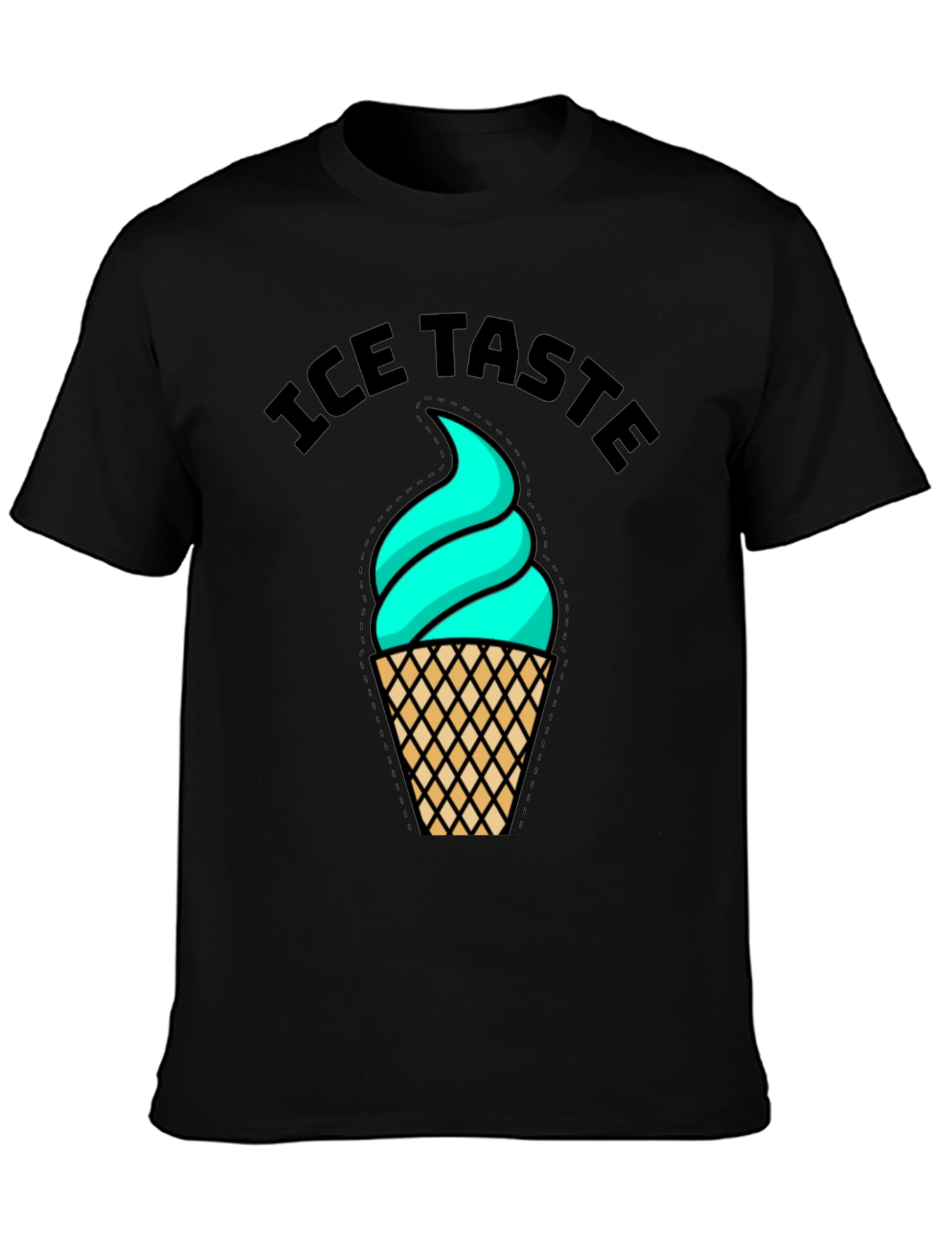 Ice Taste Graphic Tee - Cool Comfort Casual Wear