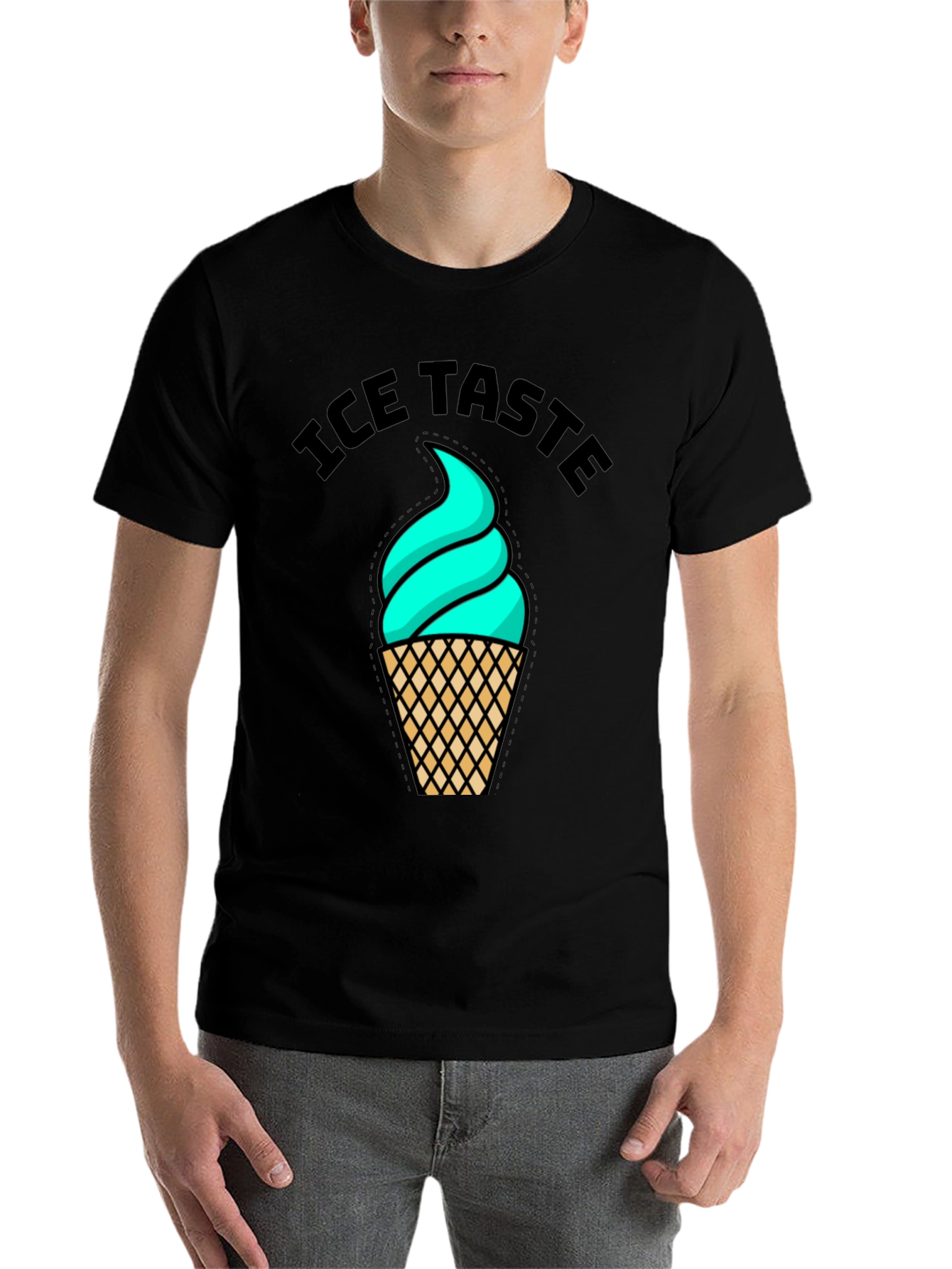 Ice Taste Graphic Tee - Cool Comfort Casual Wear