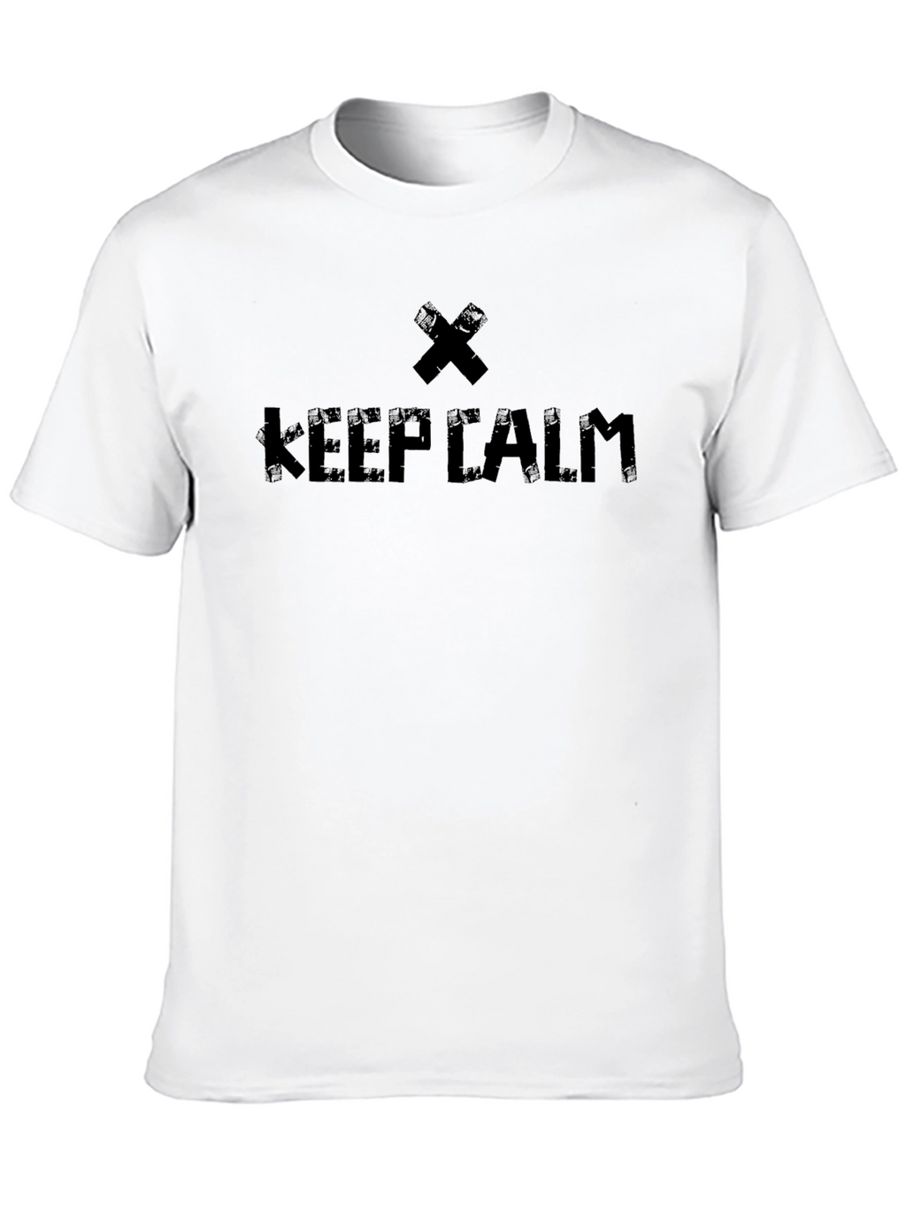 Keep Calm Black Graphic Tee