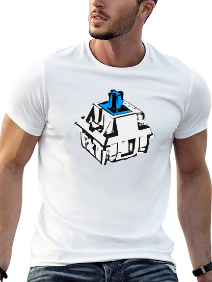 Keyboard Switch Graphic Tee - Cool Tech Shirt